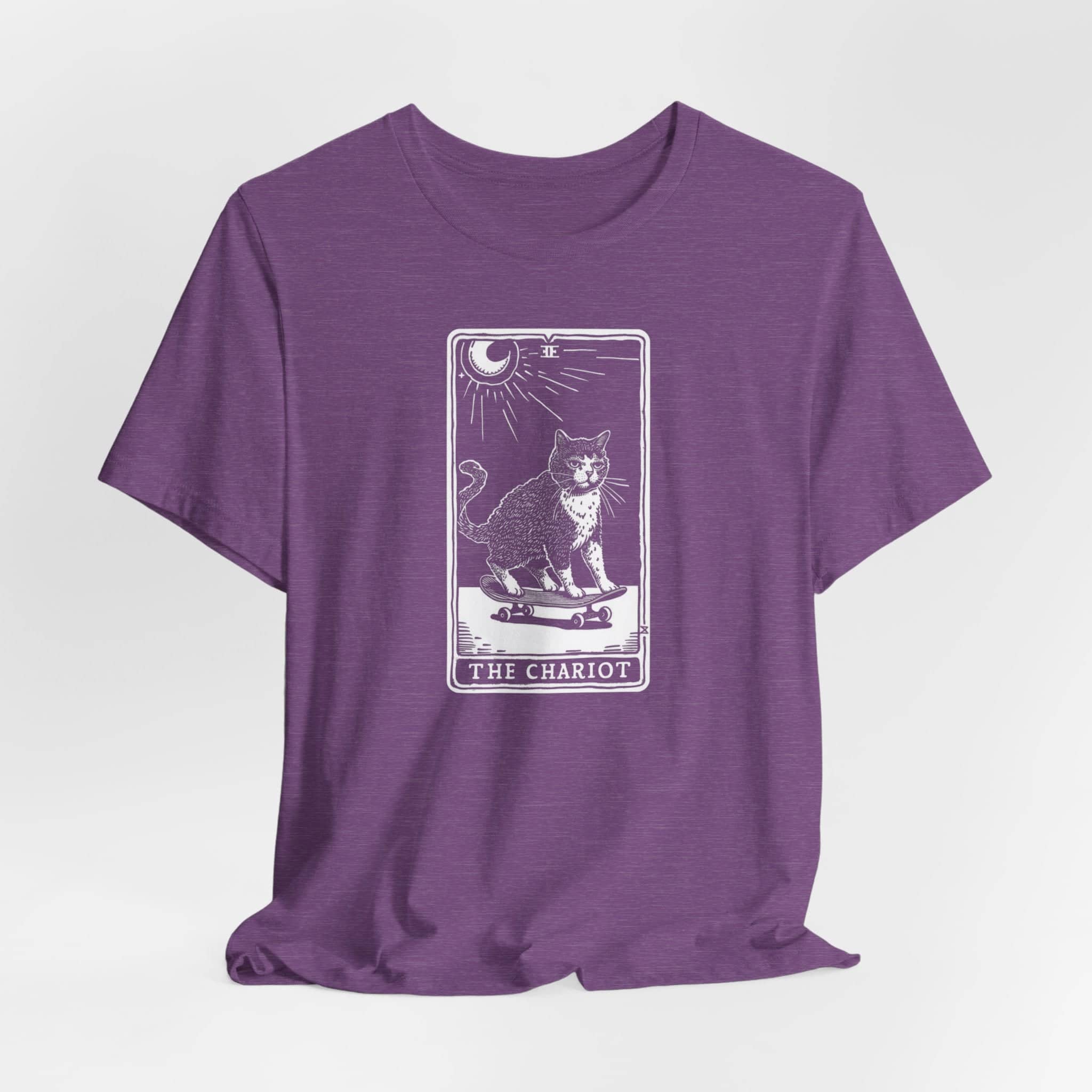 The Chariot Tarot Cat T-Shirt