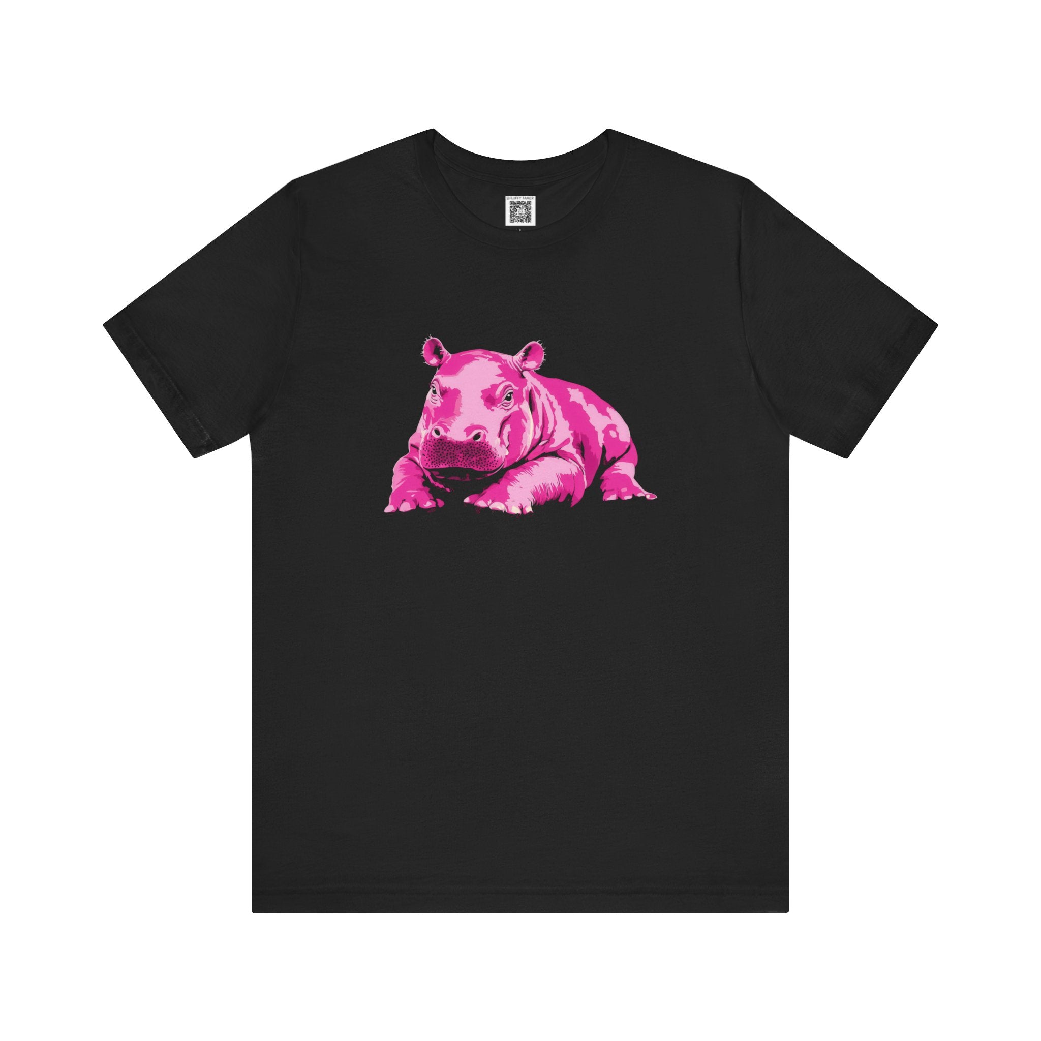 Pink Hippo Graphic Tee