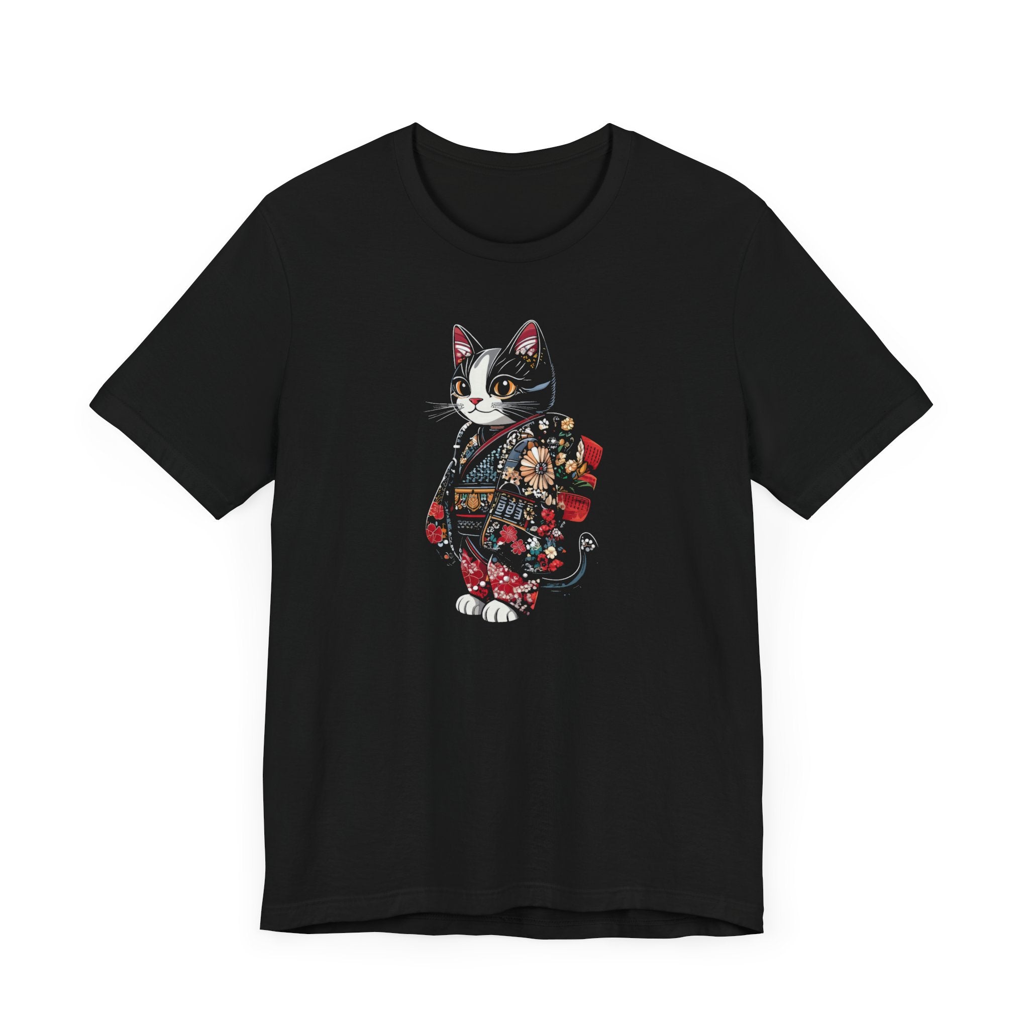 Kawaii Kimono Cat T-Shirt