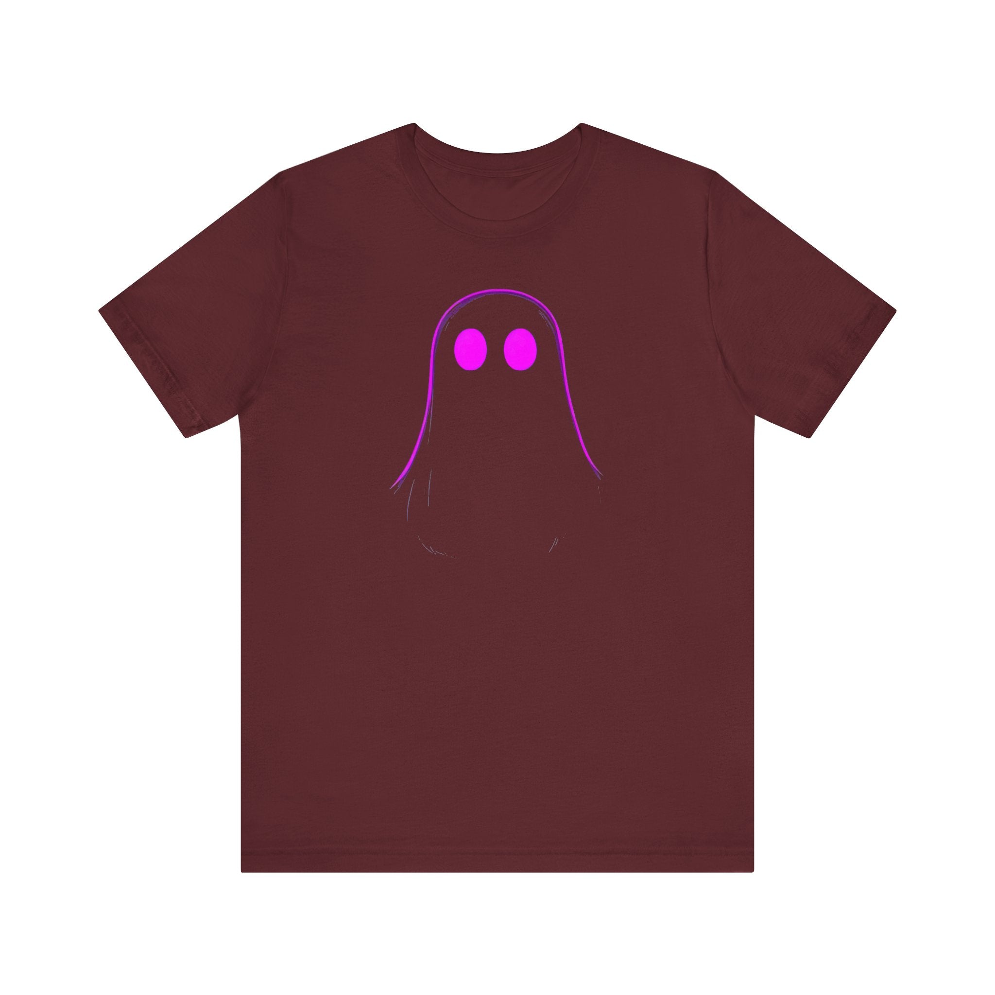 Neon Glow Ghost Graphic Tee