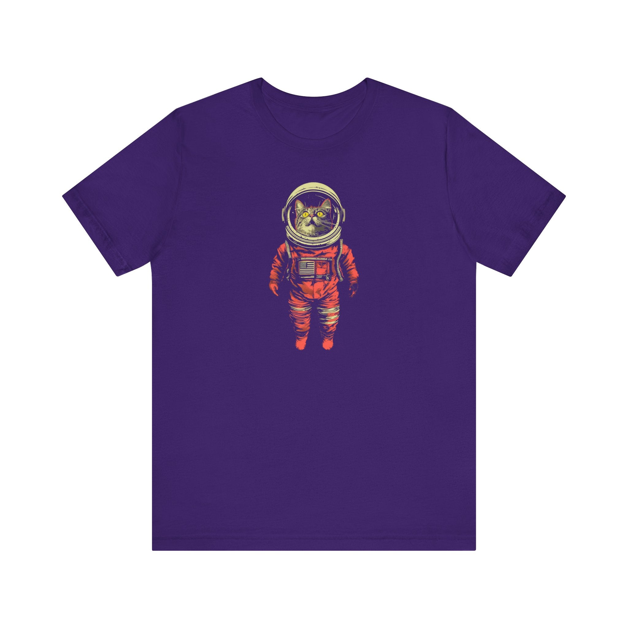 Astronaut Cat T-Shirt - Space Explorer Feline Graphic Tee