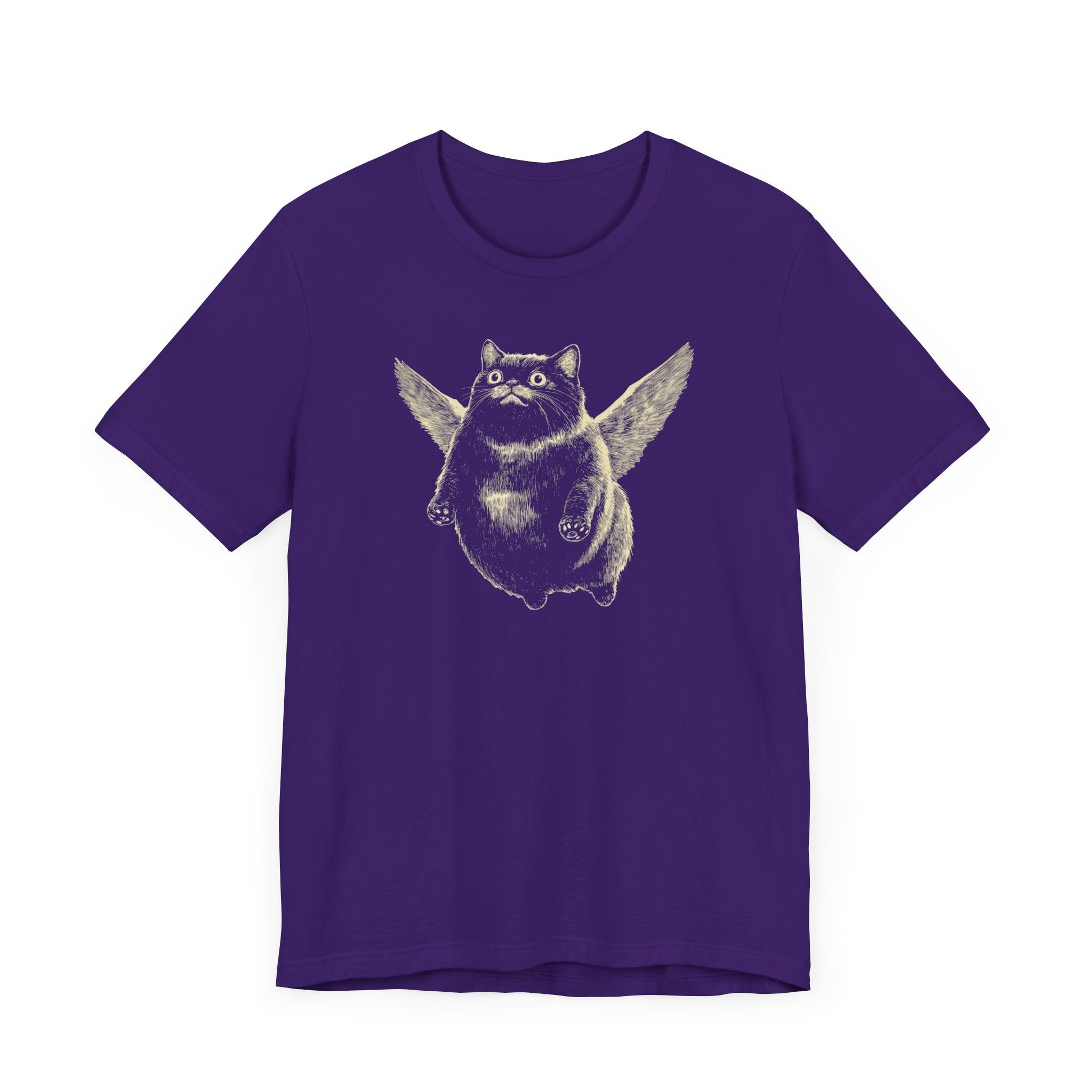 Flying Chubby Cat T-Shirt