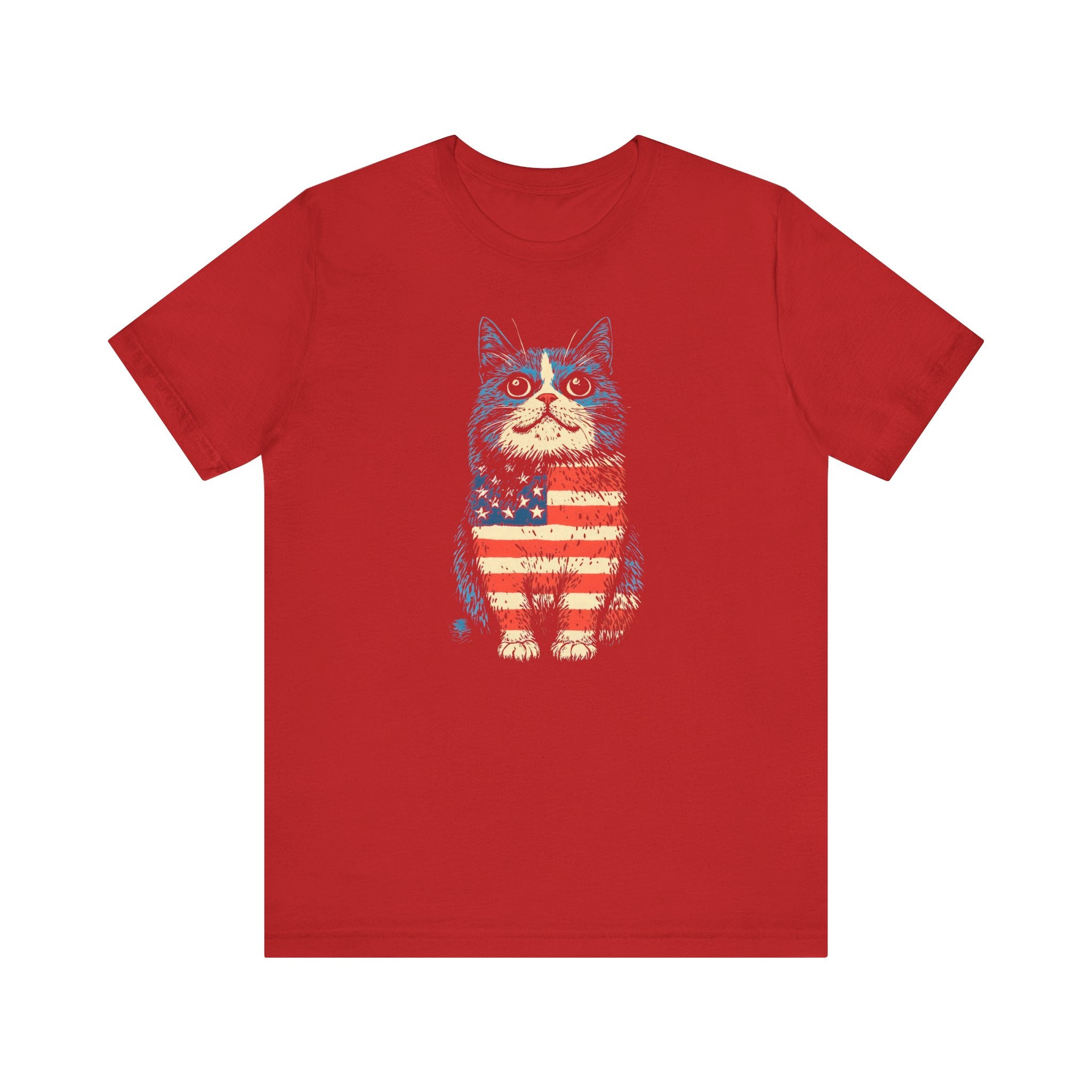 Patriotic Cat T-Shirt