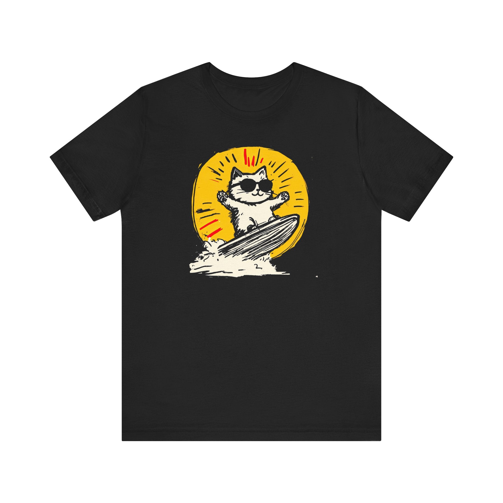 Surfing Cat T-Shirt