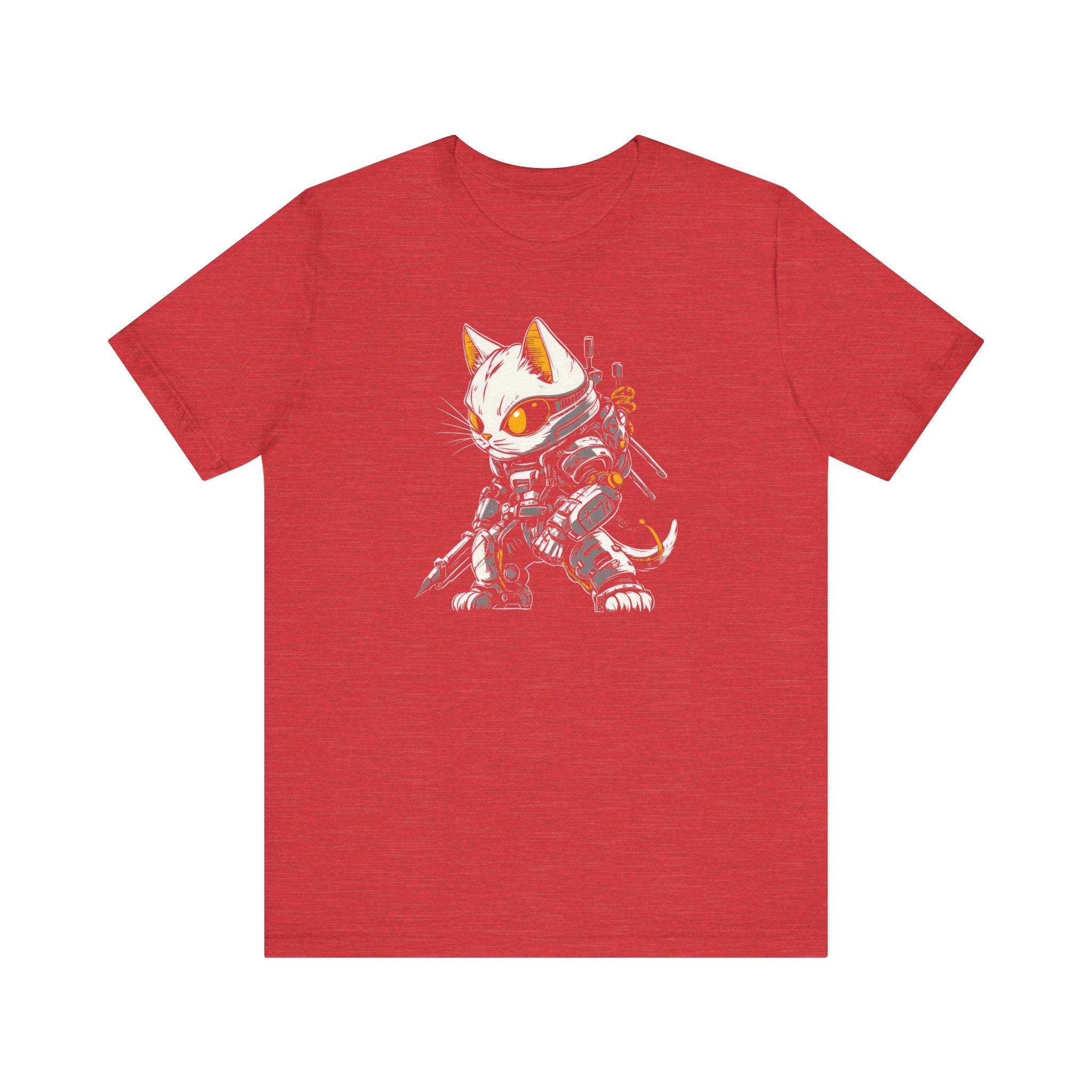 Cyber Warrior Cat T-Shirt