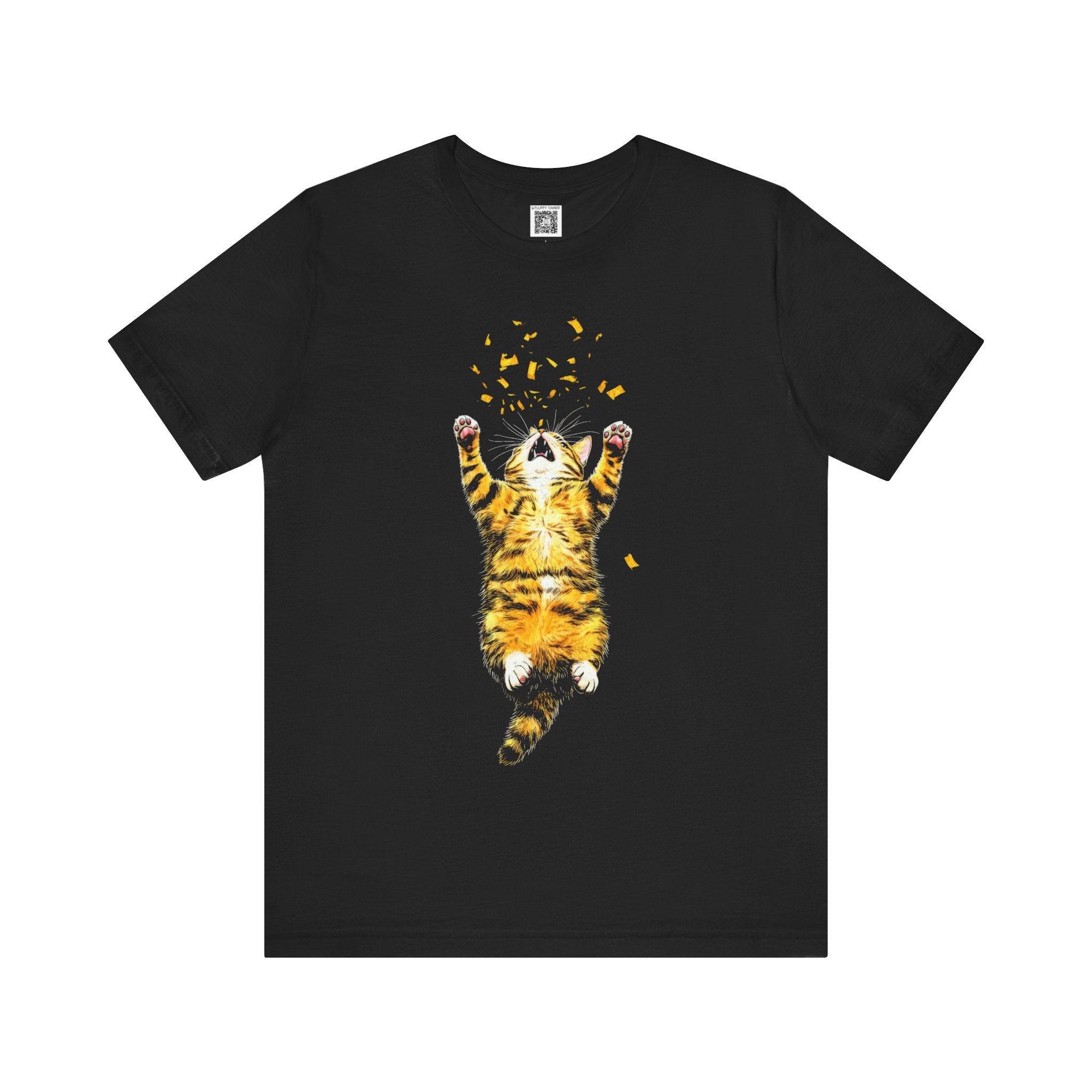 Playful Cat Graphic Tee