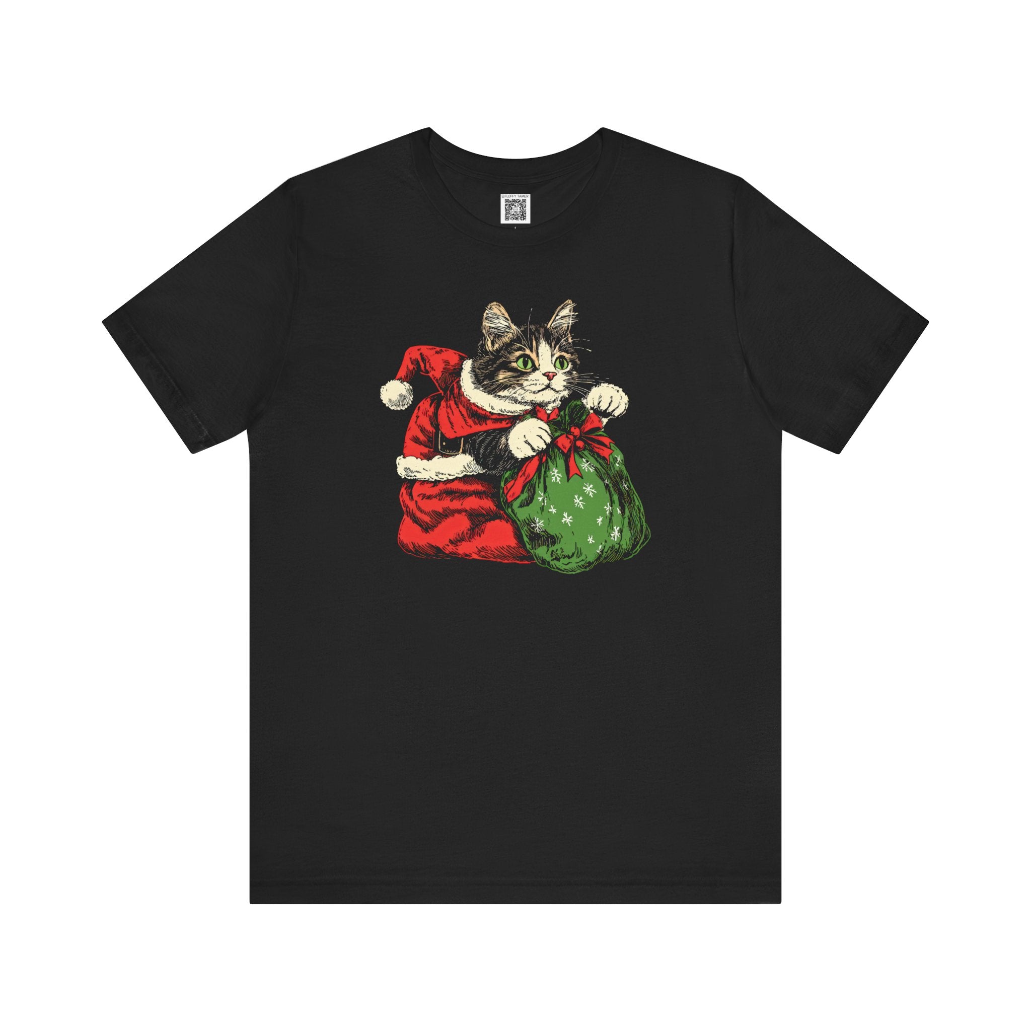 Festive Cat Christmas T-Shirt