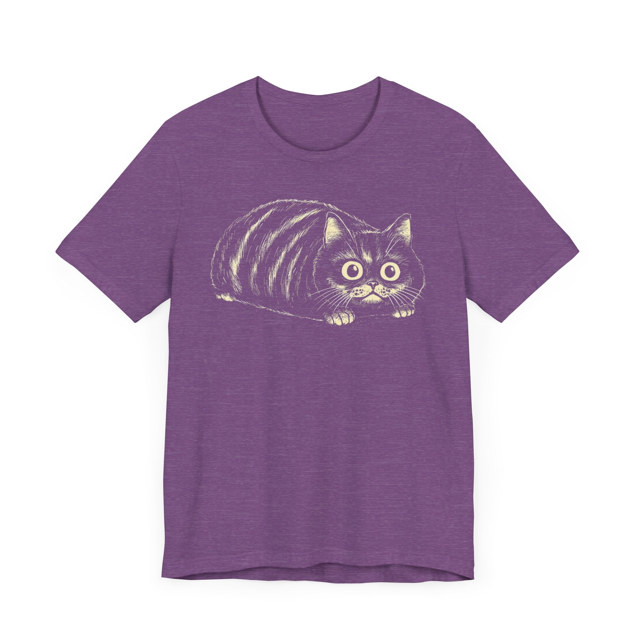 Wide-Eyed Cat Graphic Tee