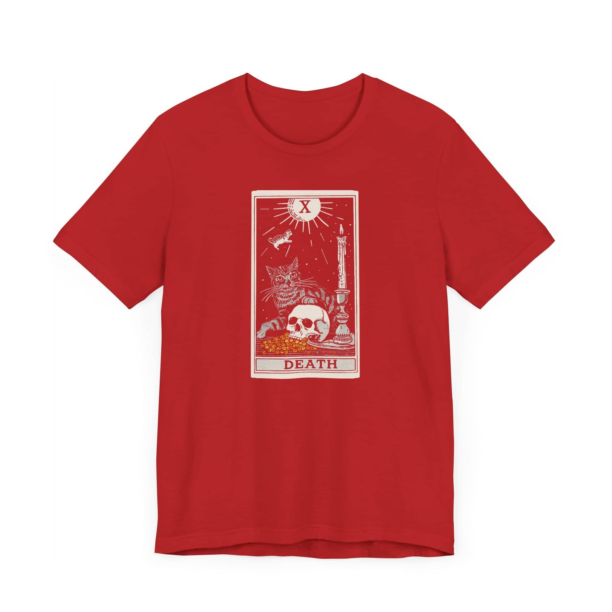 The Death Tarot Cat T-Shirt