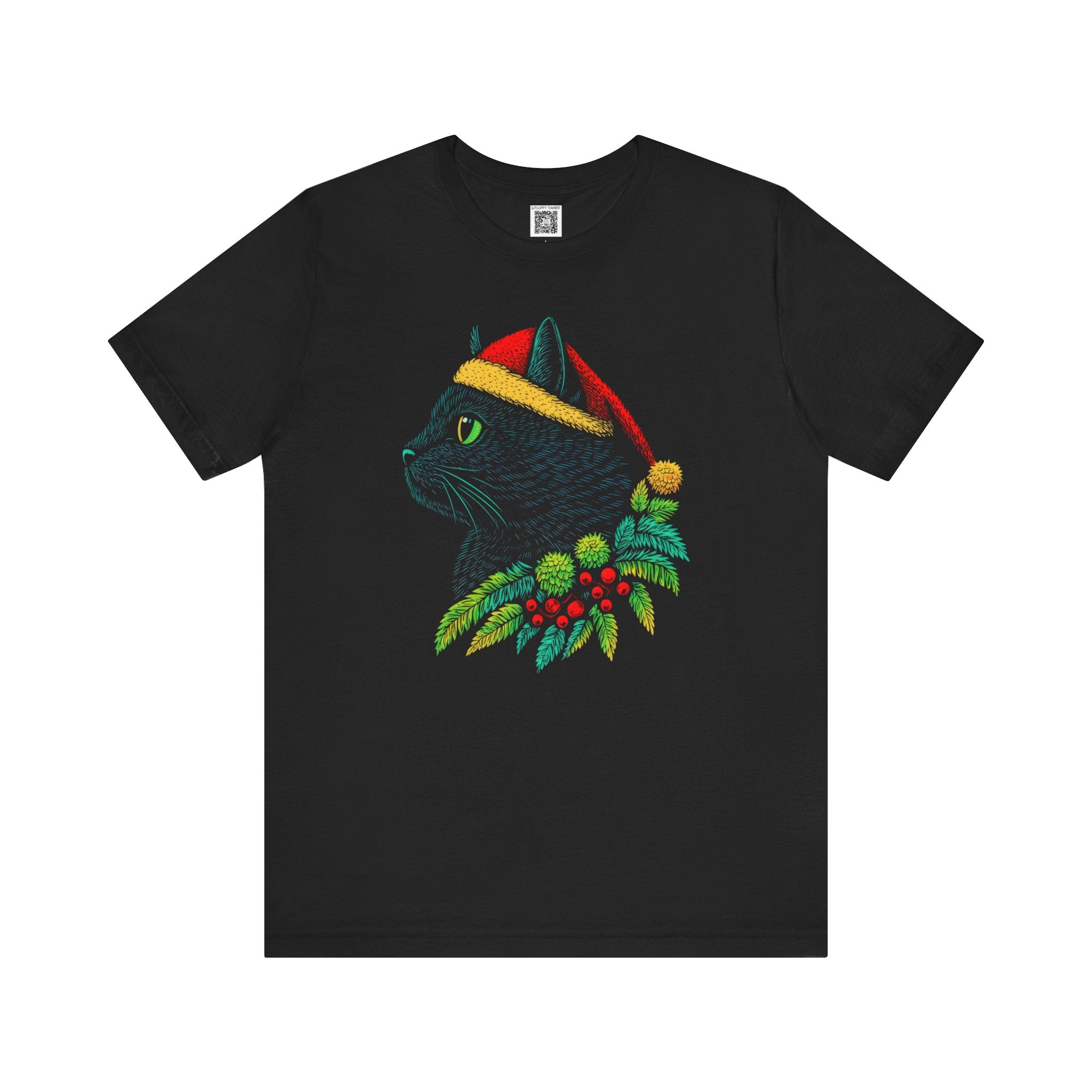 Festive Cat Graphic Tee