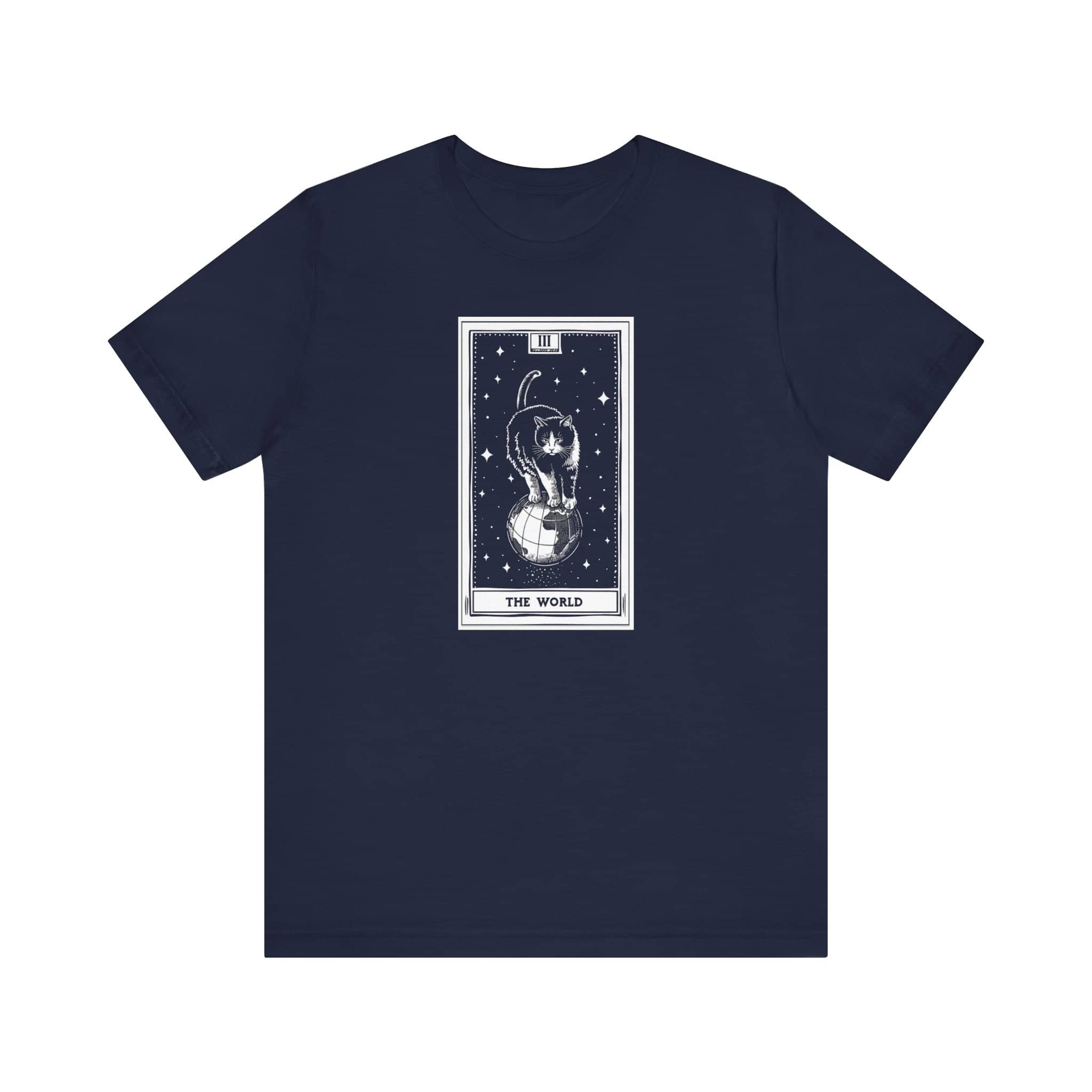 The World Tarot Cat T-Shirt