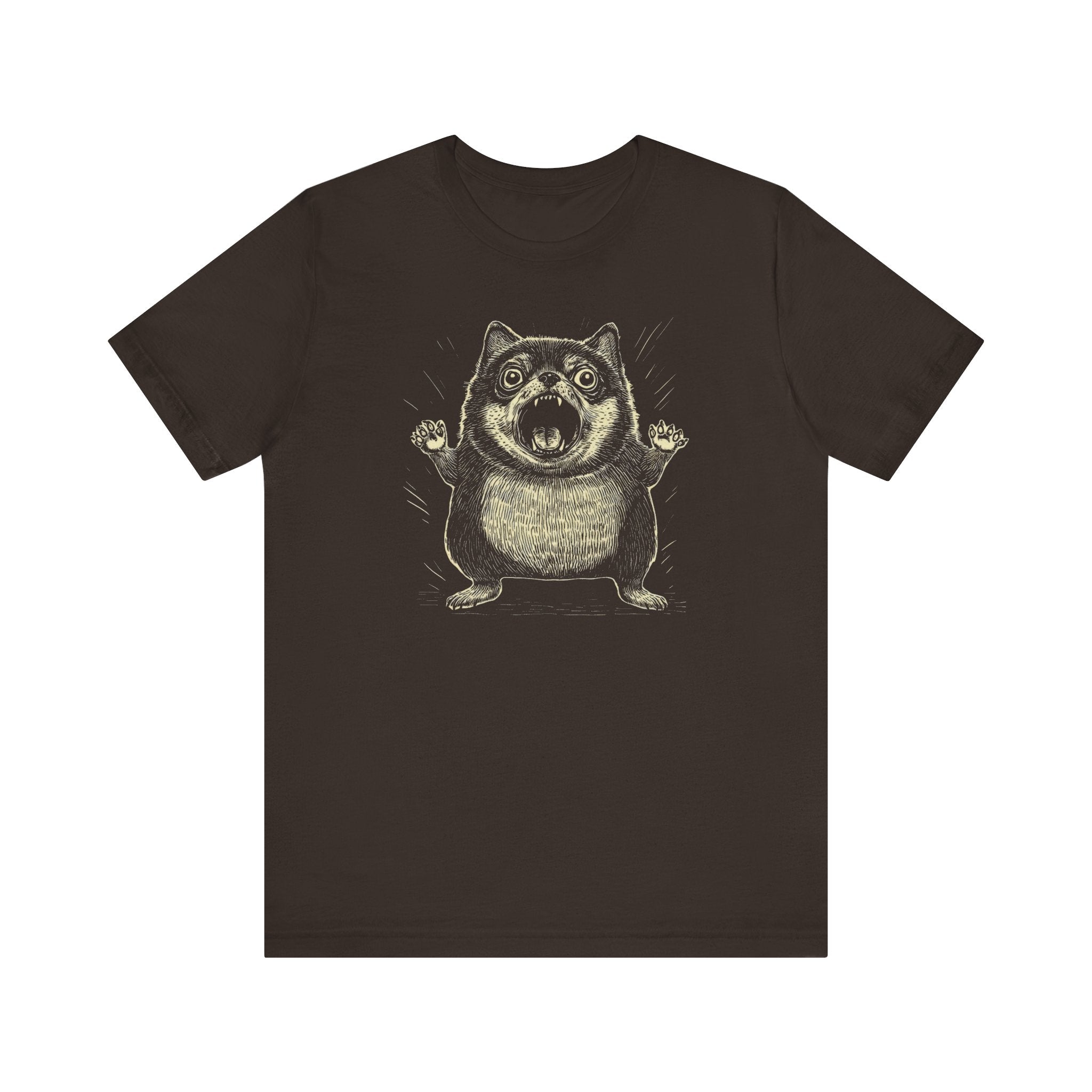 Roaring Shiba Inu T-Shirt – Fierce and Funny Dog Tee