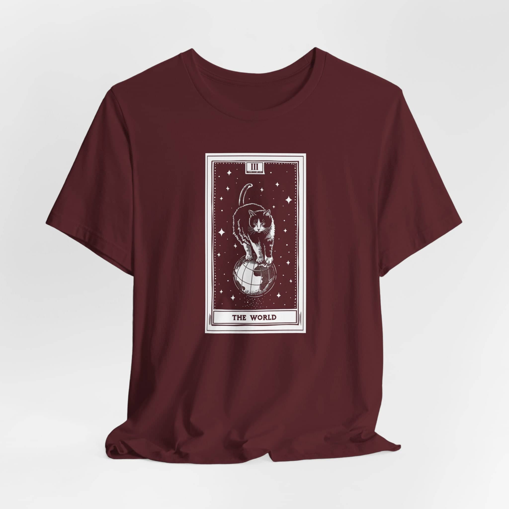 The World Tarot Cat T-Shirt