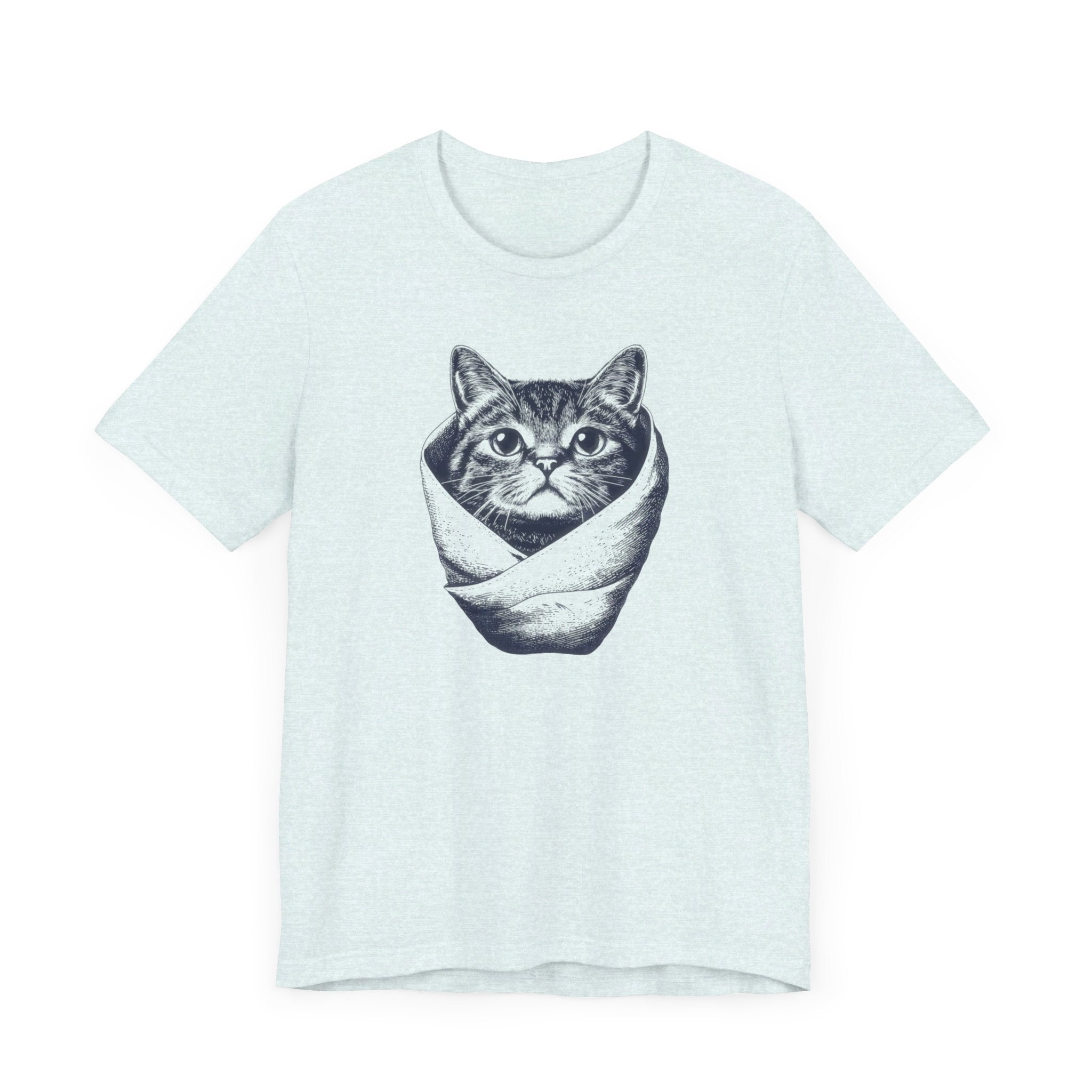 Purrito Cat T-Shirt Adorable Burrito Wrapped Kitty Design