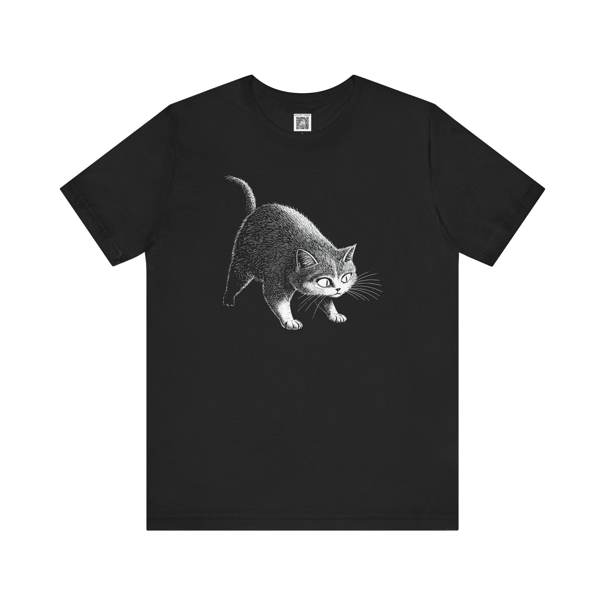 Whimsical Cat Graphic Tee