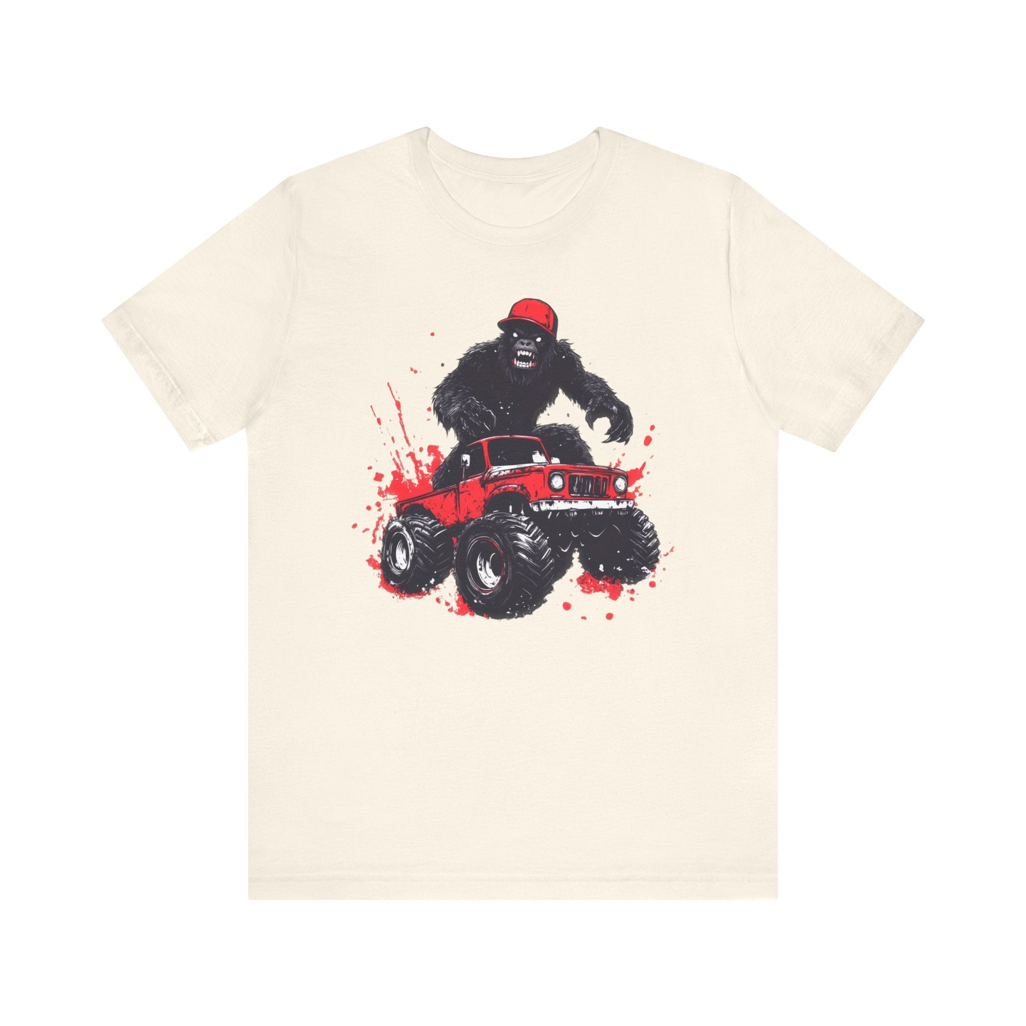 Bigfoot Monster Truck T-Shirt Funny Adventure Design