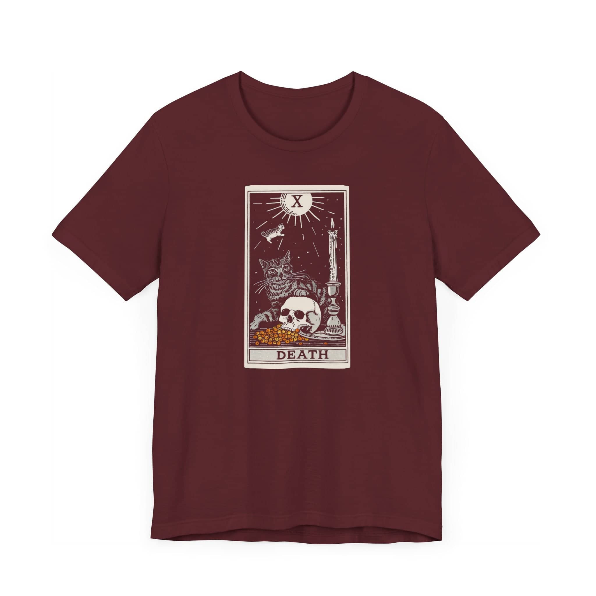 The Death Tarot Cat T-Shirt