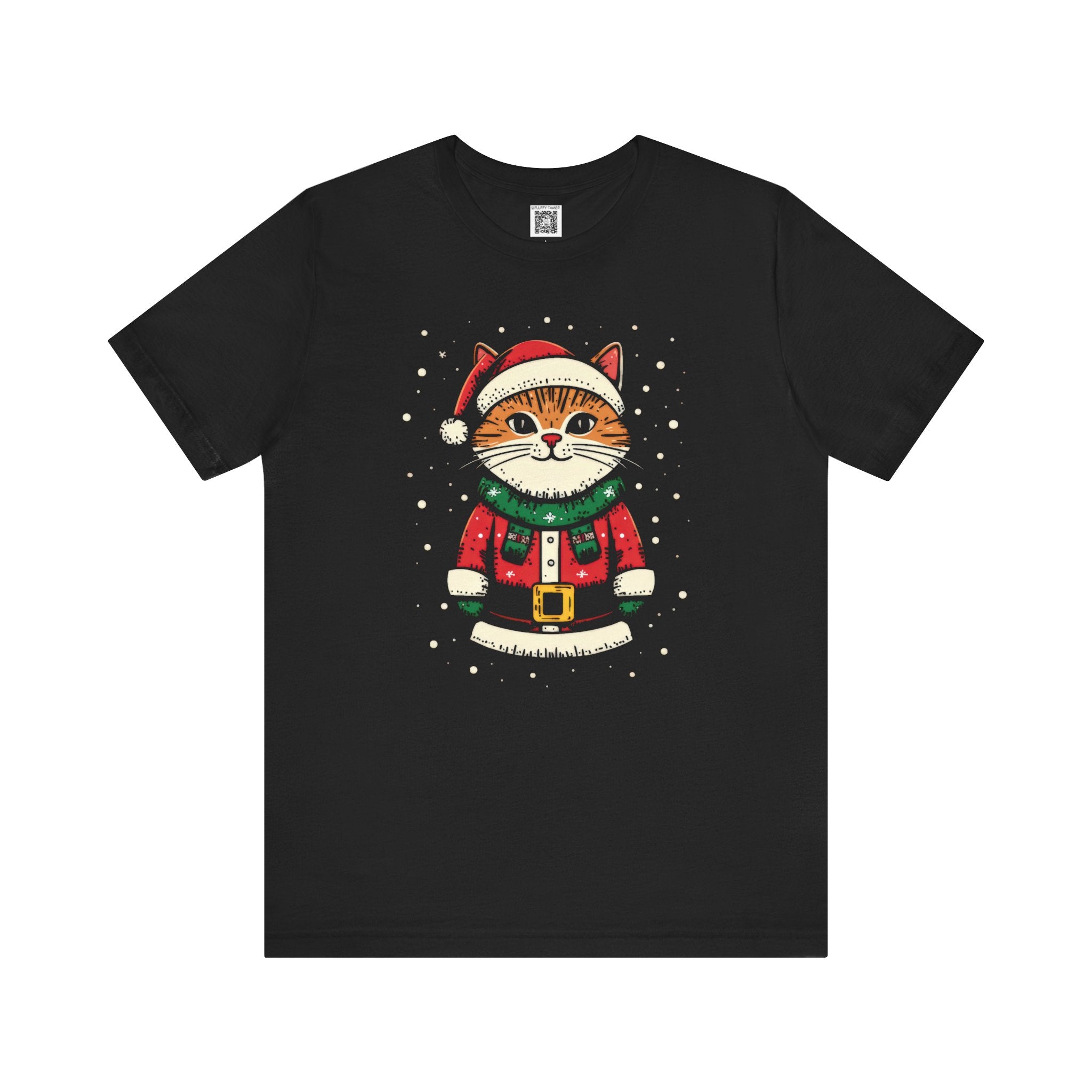 Festive Cat Christmas T-Shirt