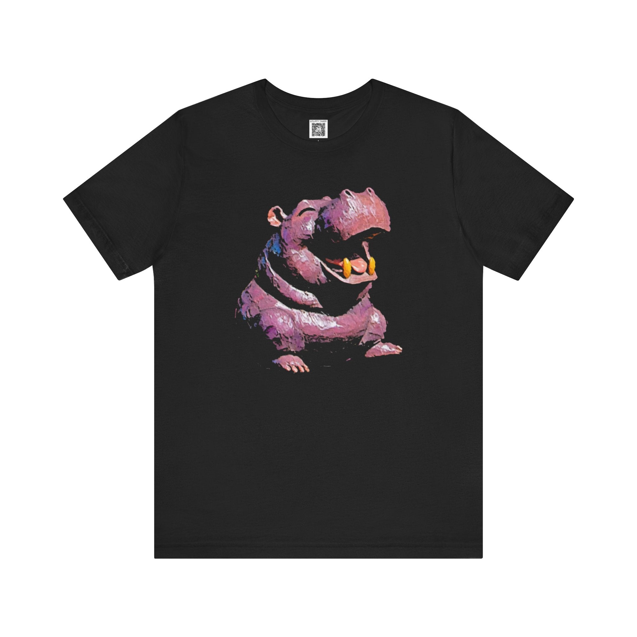 Playful Hippo Graphic Tee