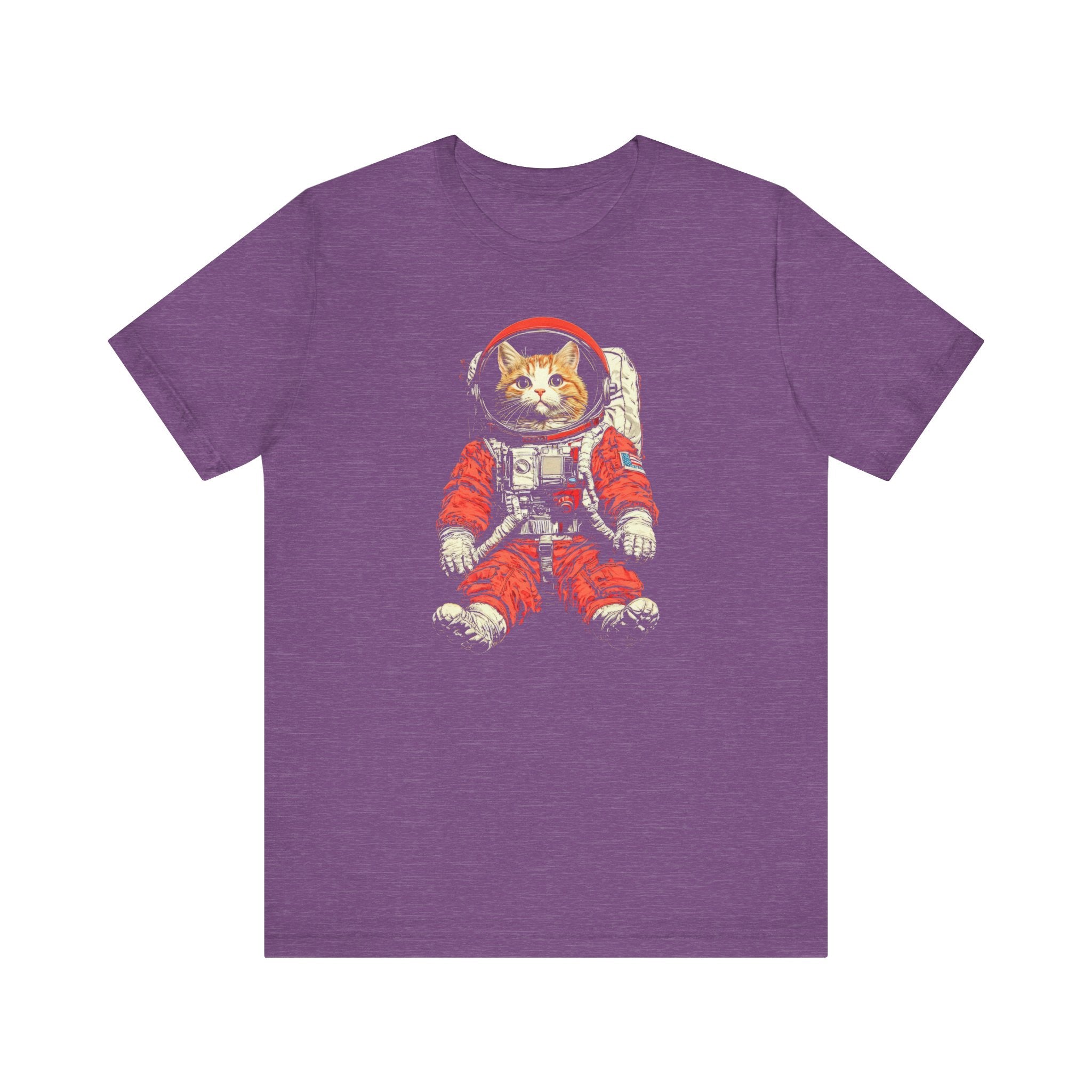 Floating Cat Astronaut Graphic Tee