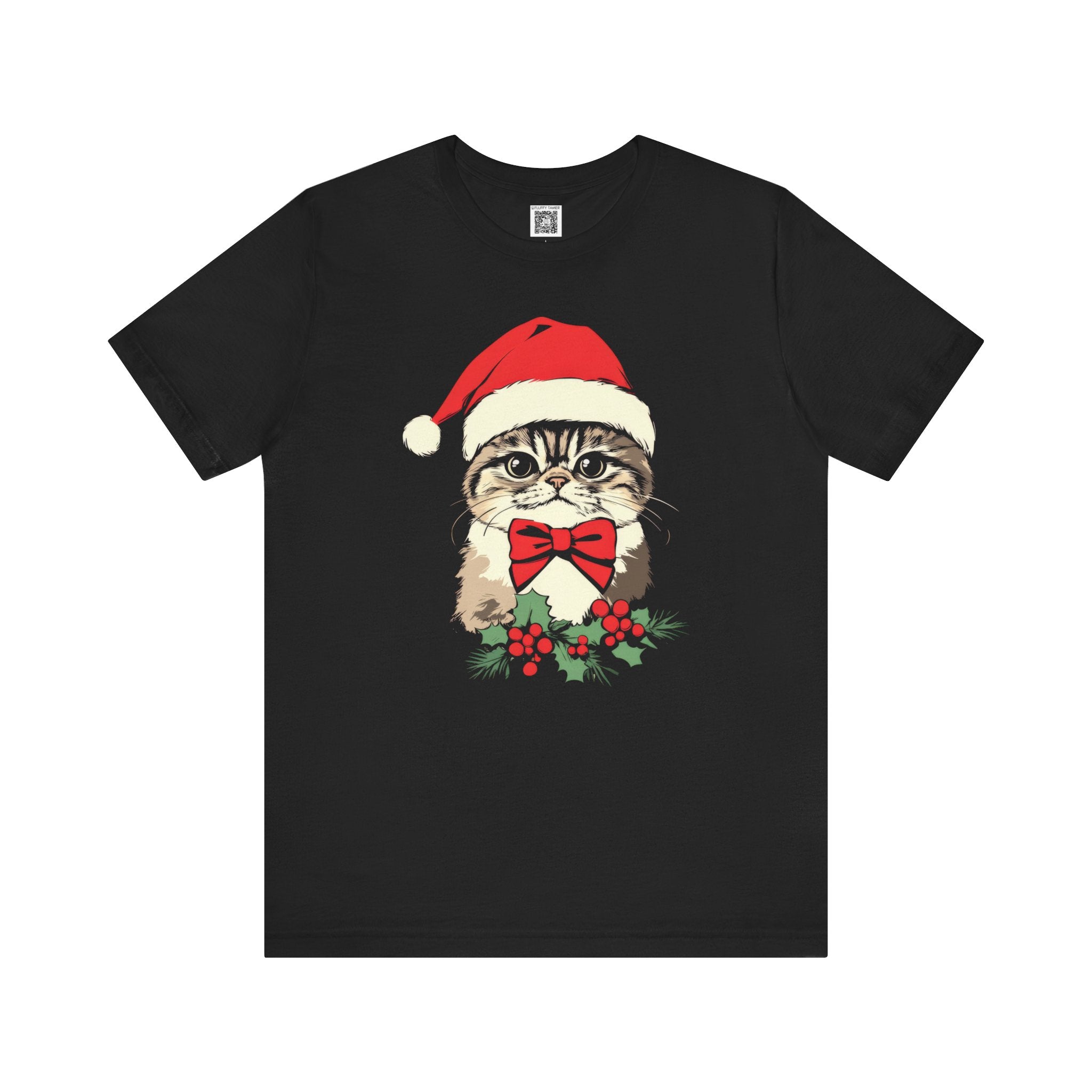 Festive Cat Christmas T-Shirt