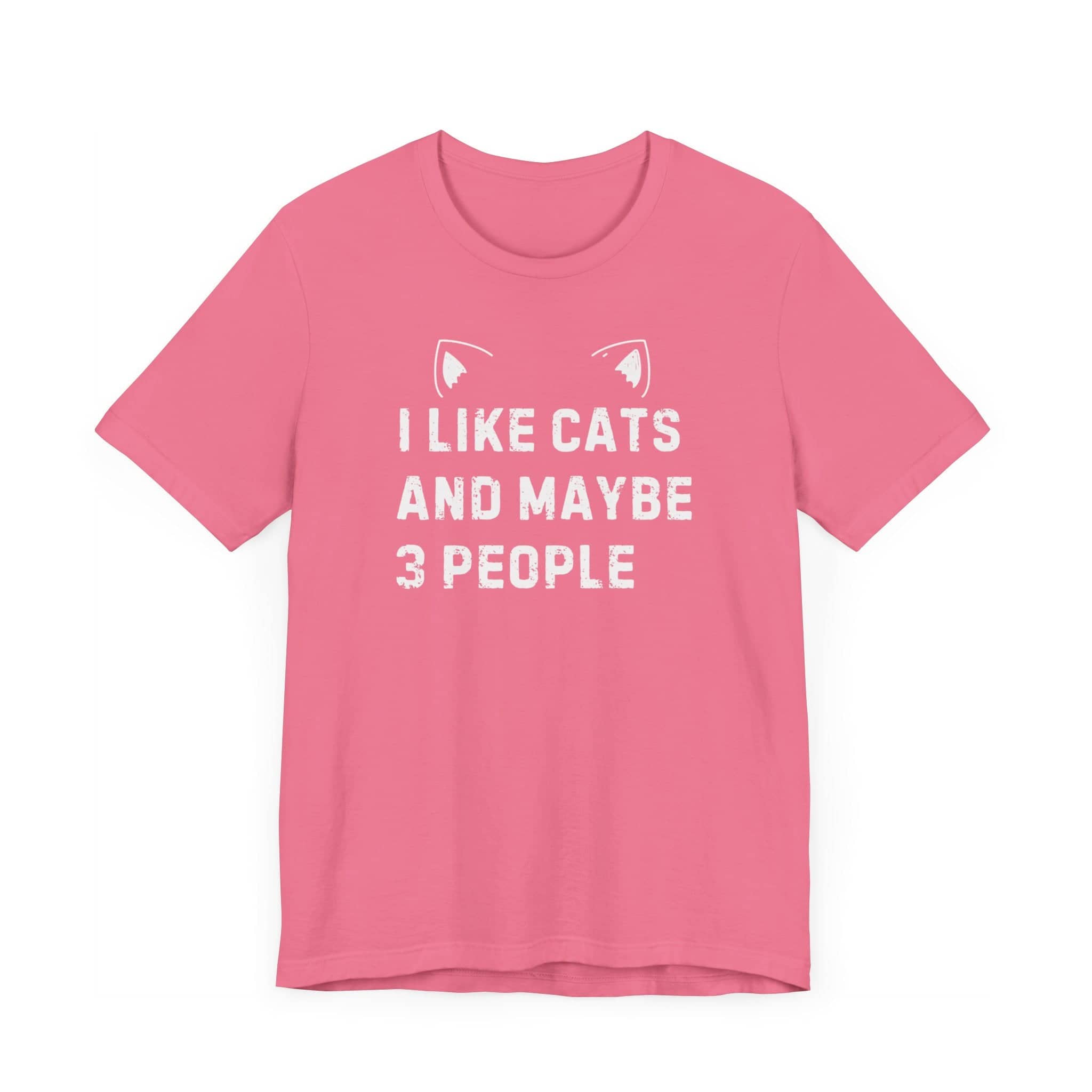 I Like Cats and Maybe 3 People T-Shirt