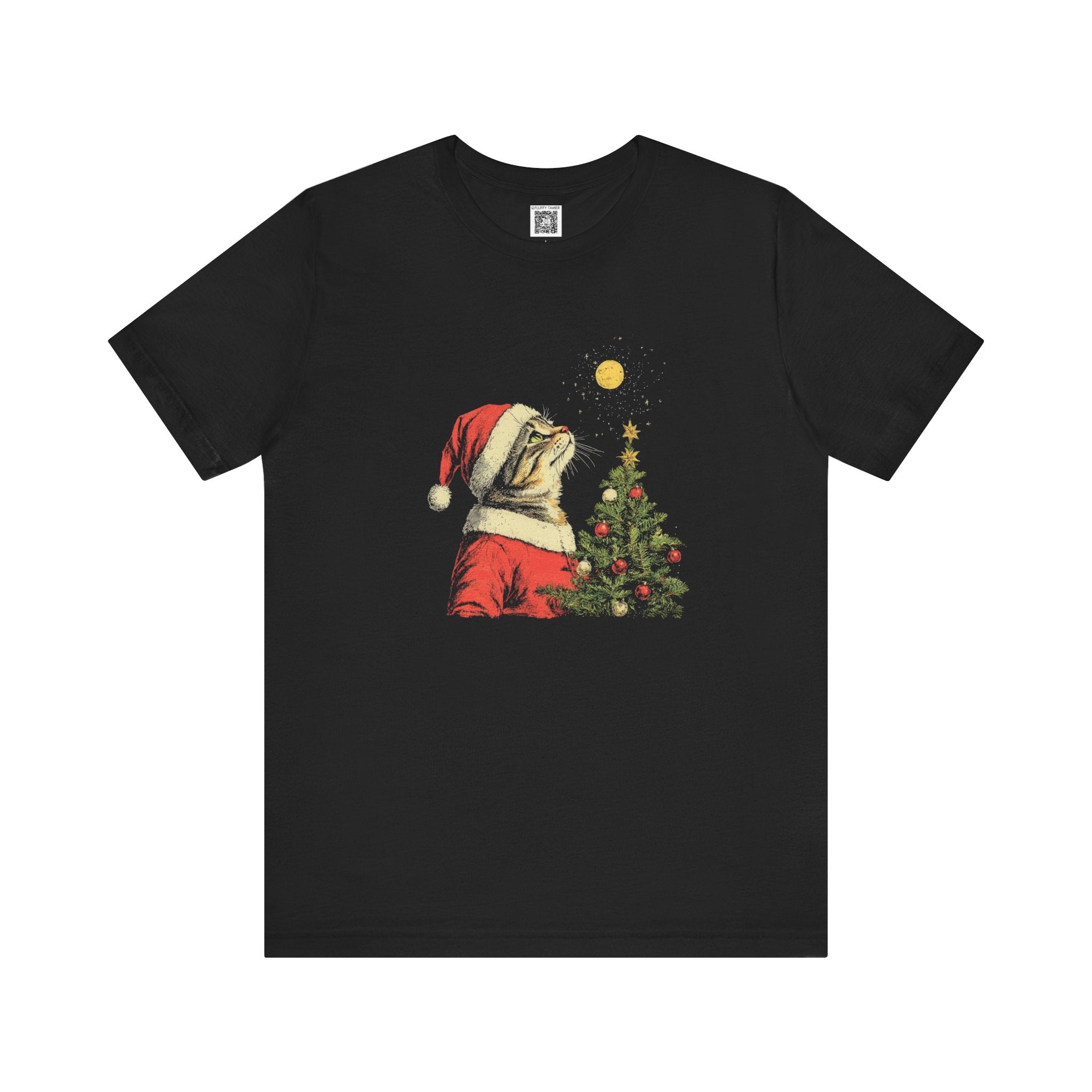 Santa Cat Christmas T-Shirt