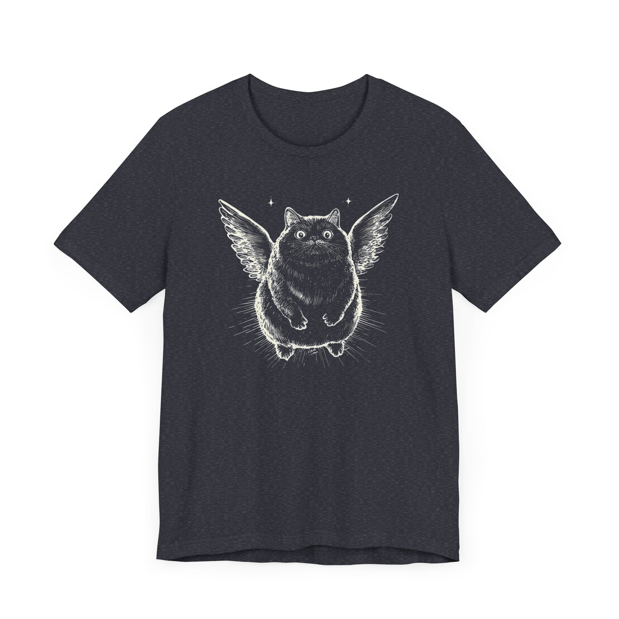 Flying Chubby Cat T-Shirt