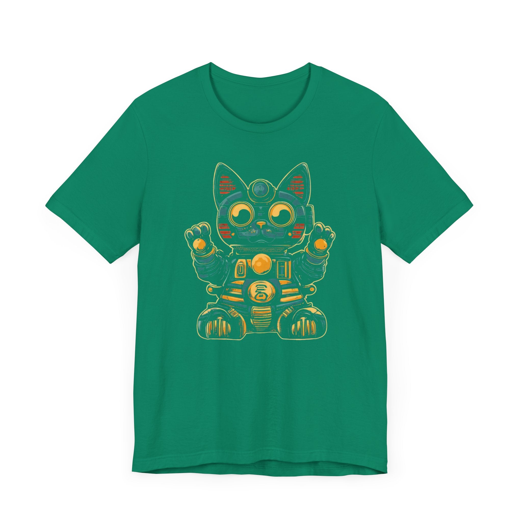 Cyber Maneki Neko T-Shirt