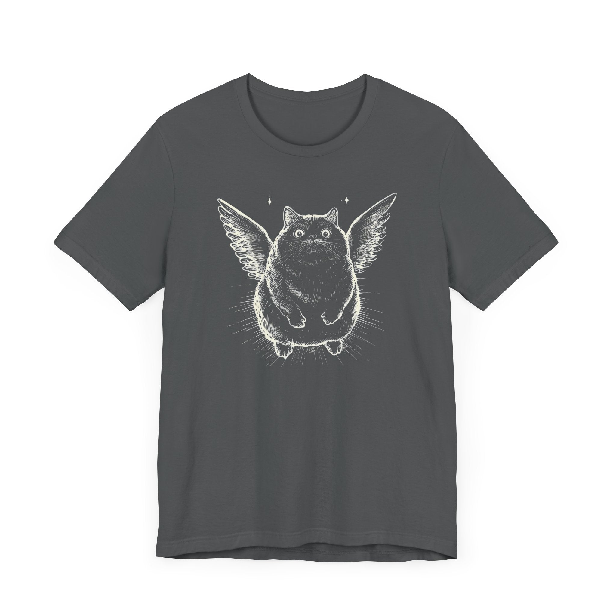 Flying Chubby Cat T-Shirt