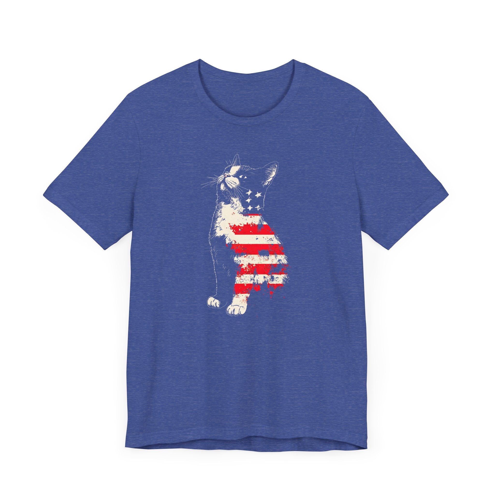 American Flag Cat T-Shirt