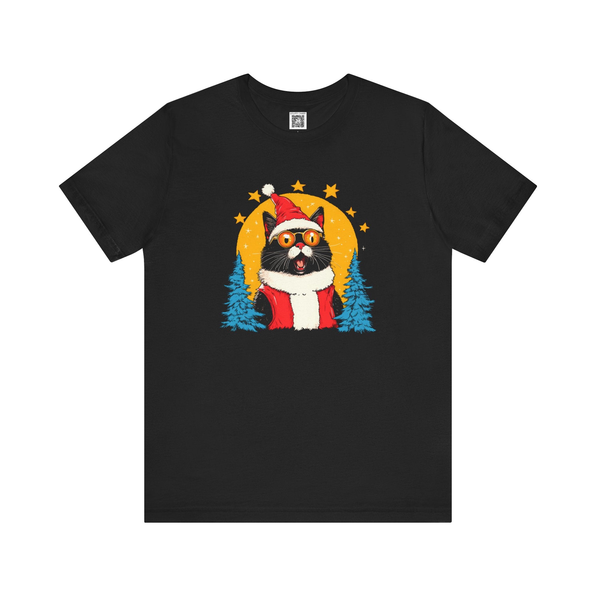 Festive Cat Christmas T-Shirt