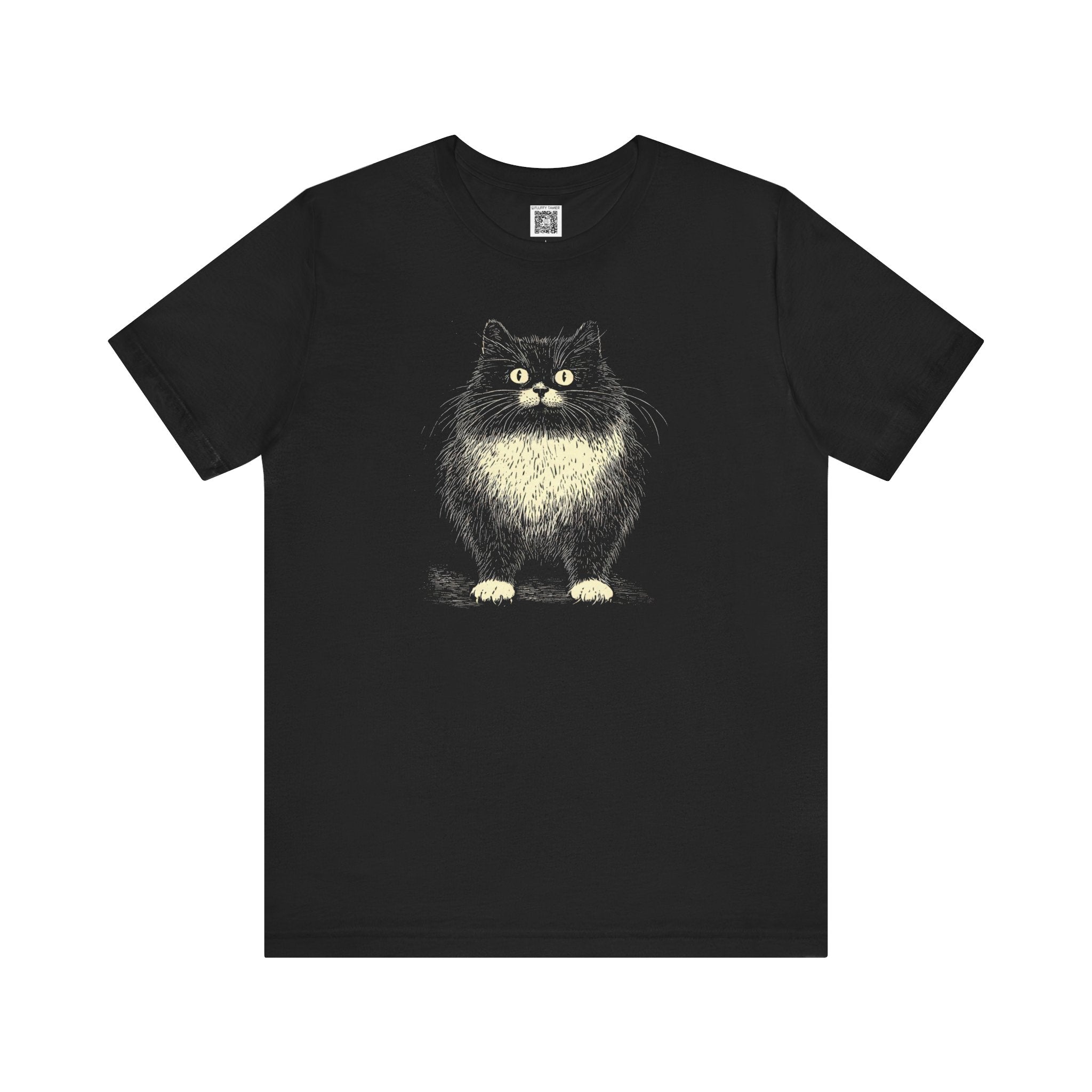 Whimsical Cat Graphic Tee