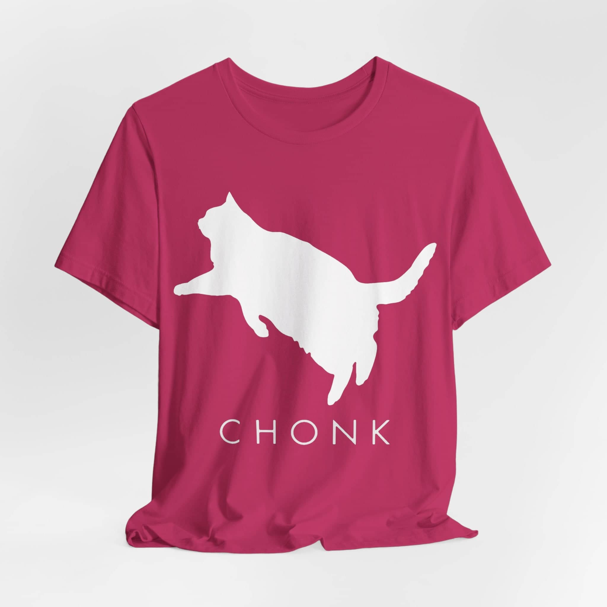 Chonk Cat Silhouette Tee