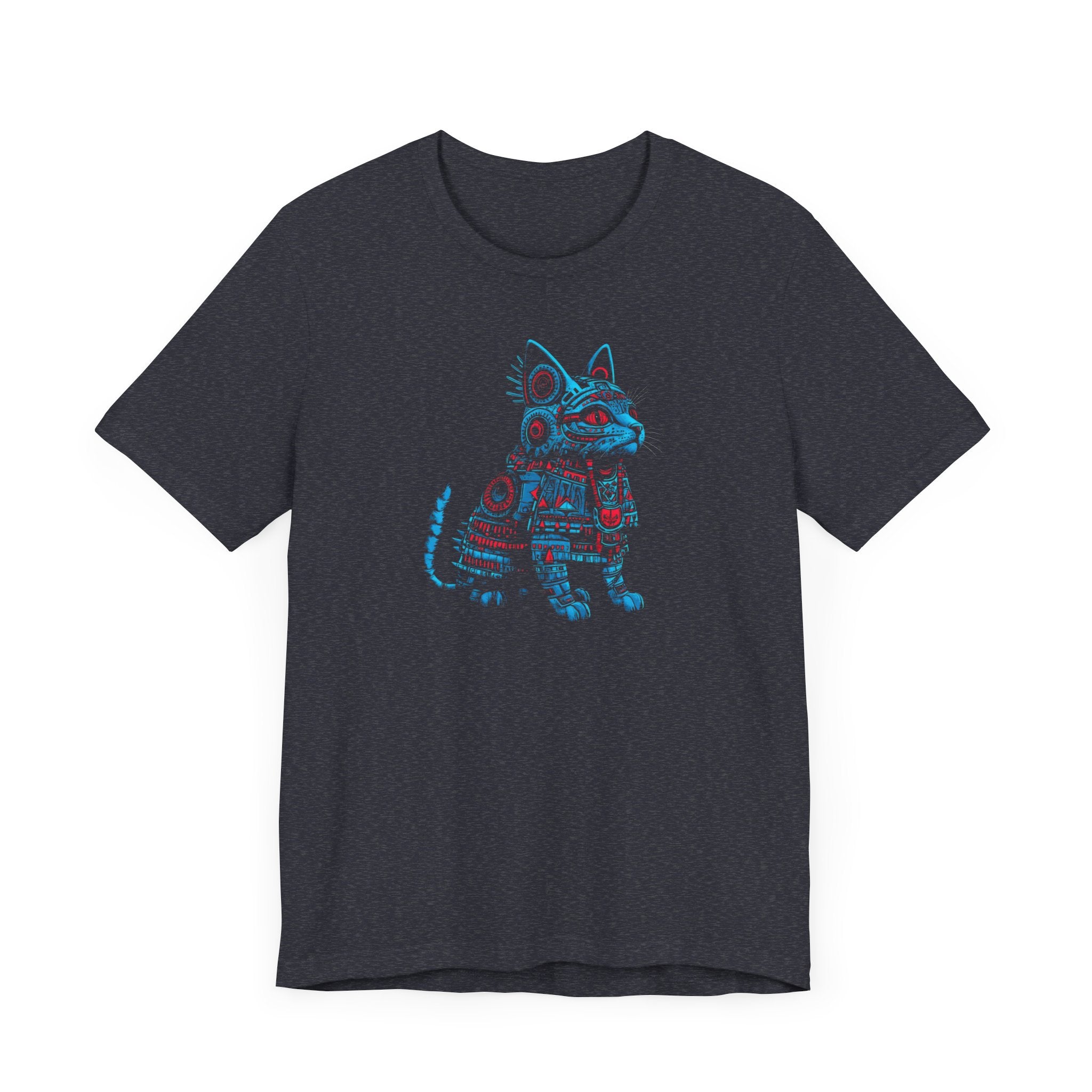 Cyber Samurai Cat T-Shirt