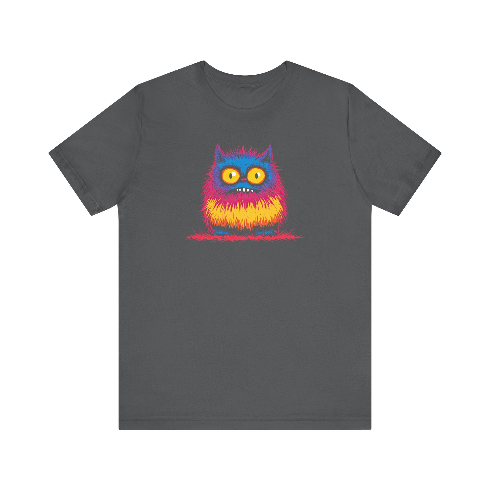 Colorful Fuzzy Monster Graphic Tee