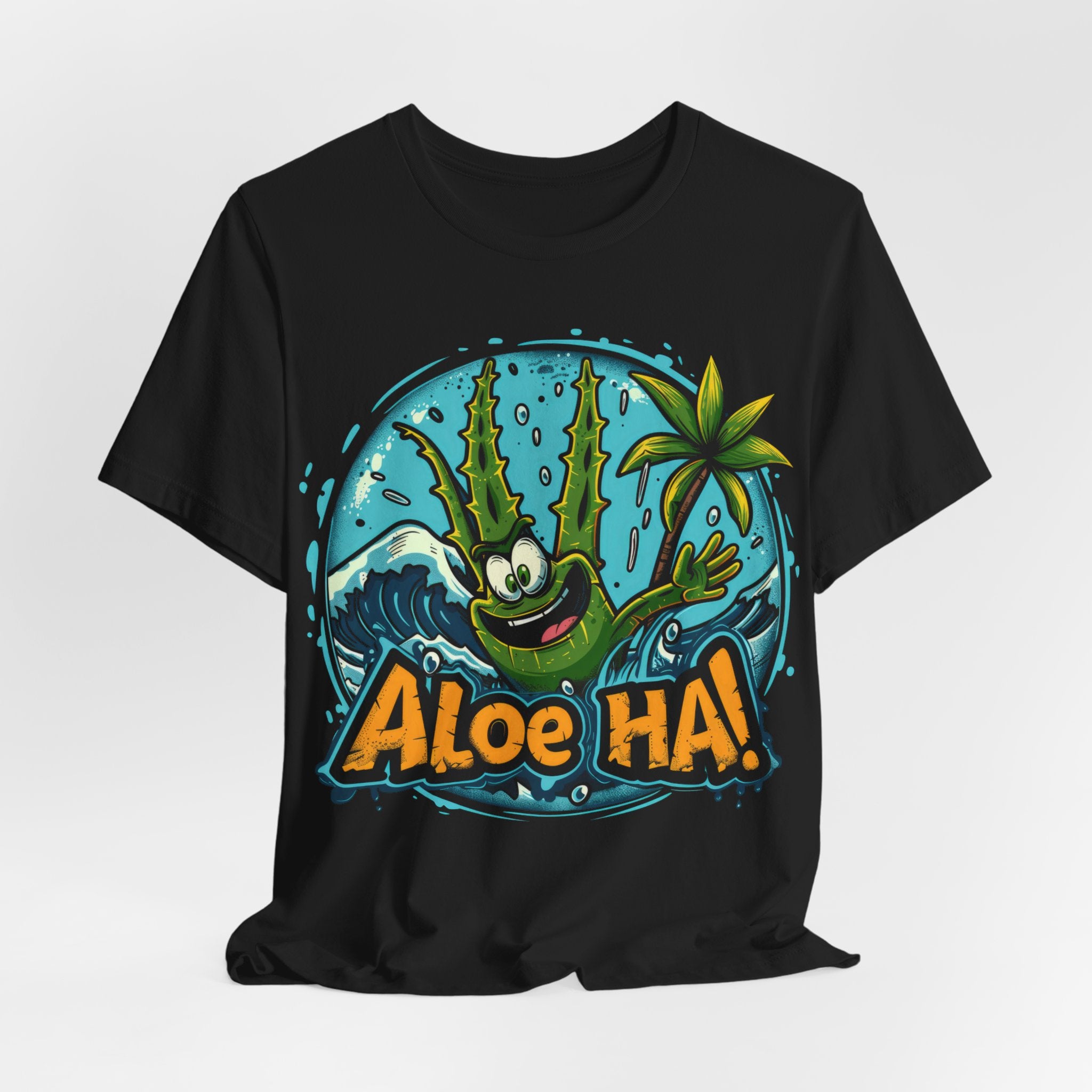 Aloe Ha Funny Tropical T-Shirt Beach Lover Tee