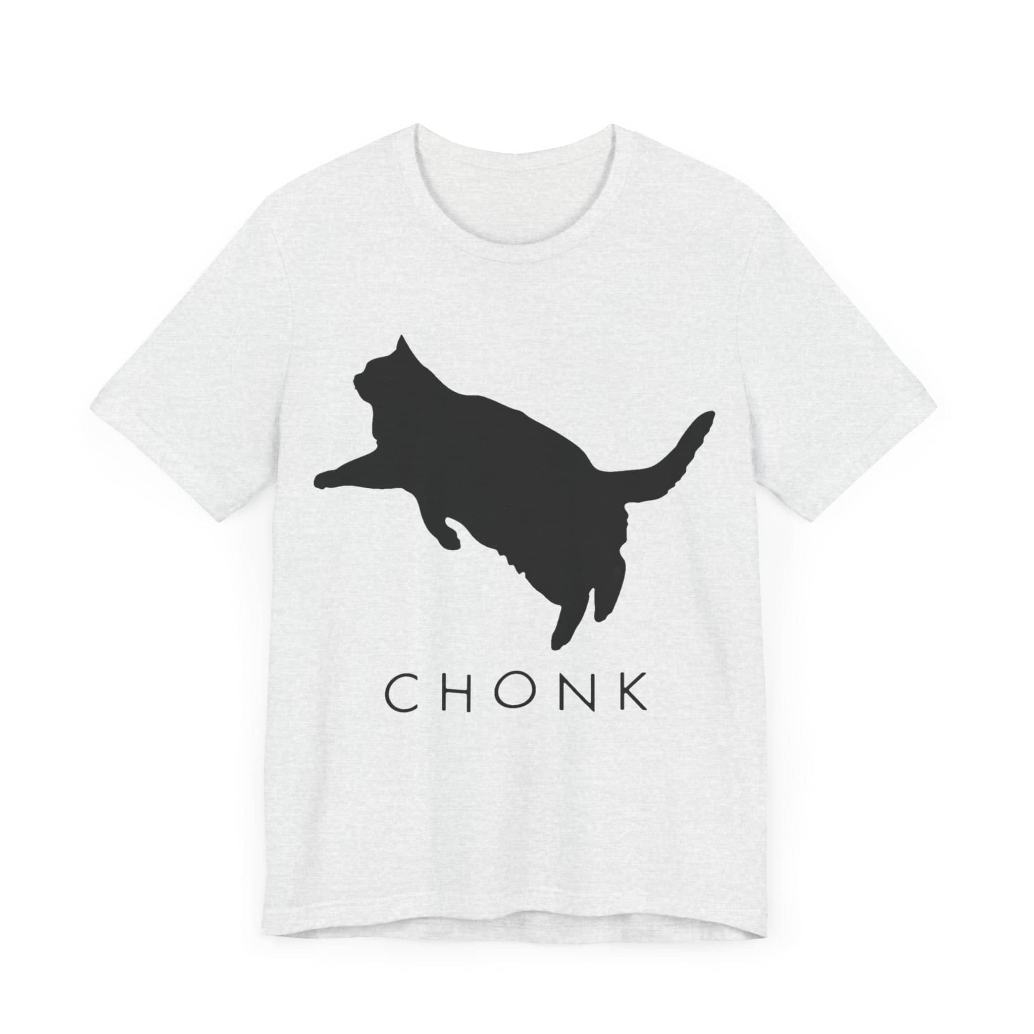 Chonk Cat Silhouette Tee