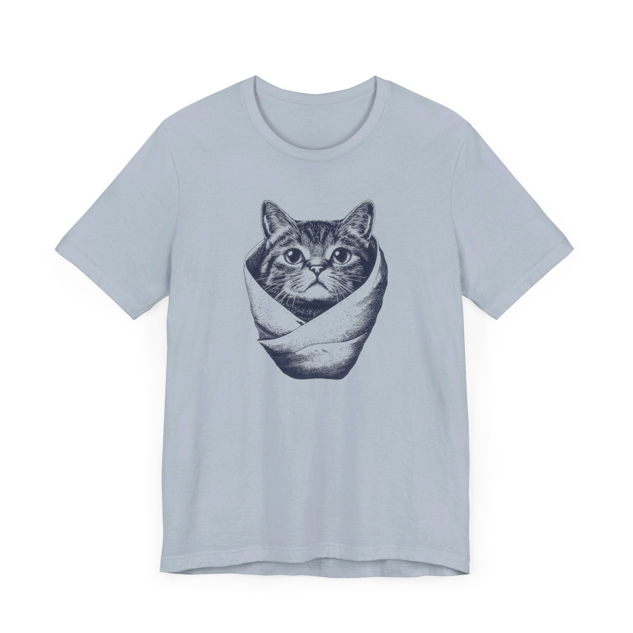 Purrito Cat T-Shirt Adorable Burrito Wrapped Kitty Design