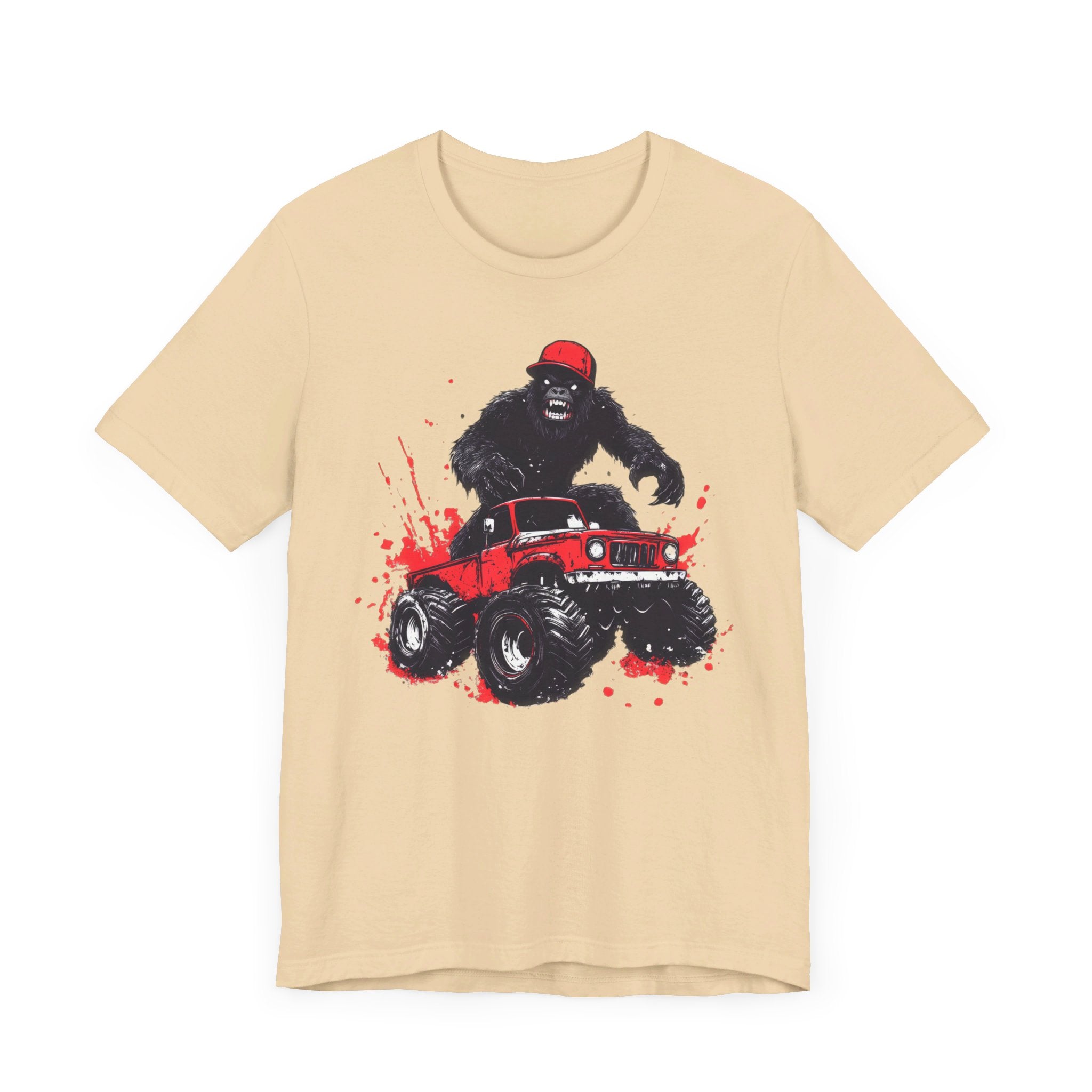 Bigfoot Monster Truck T-Shirt Funny Adventure Design