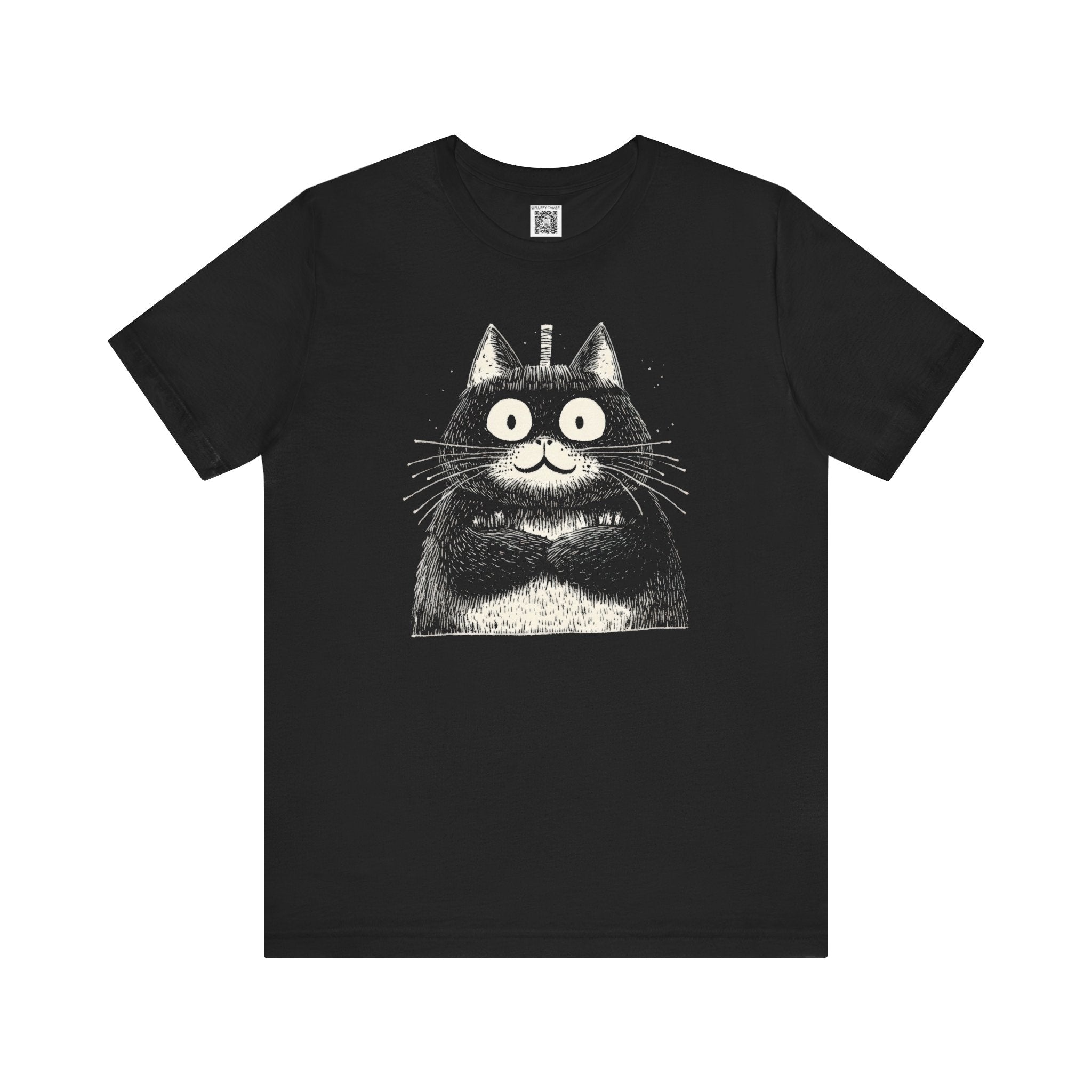 Whimsical Cat Graphic Tee