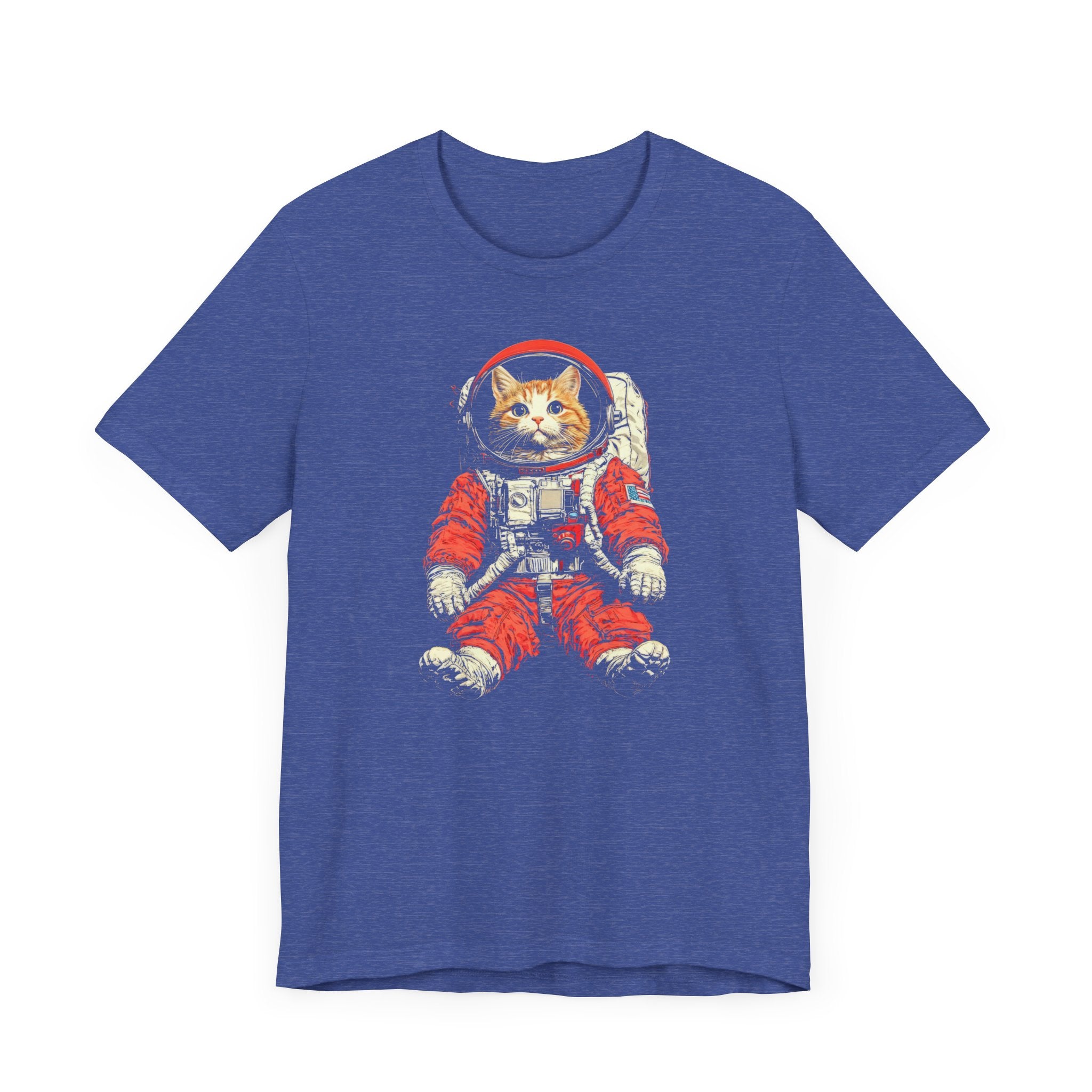 Floating Cat Astronaut Graphic Tee