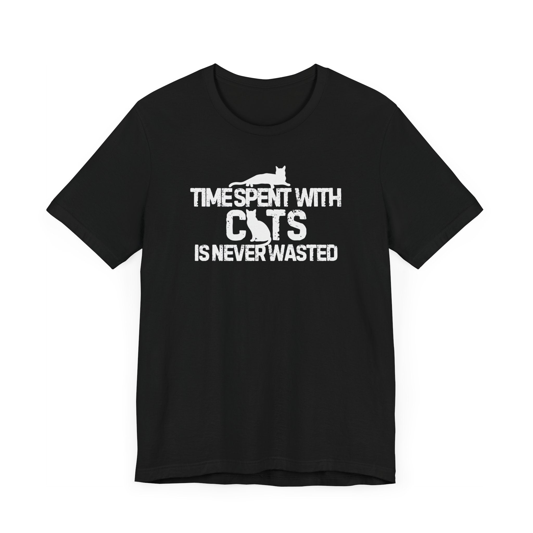 Time Spent with Cats Is Never Wasted T-Shirt