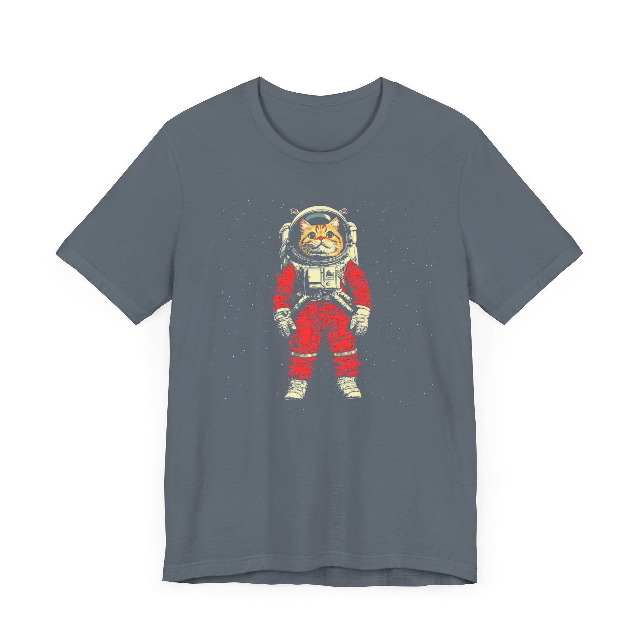 Galactic Cat Astronaut Graphic Tee