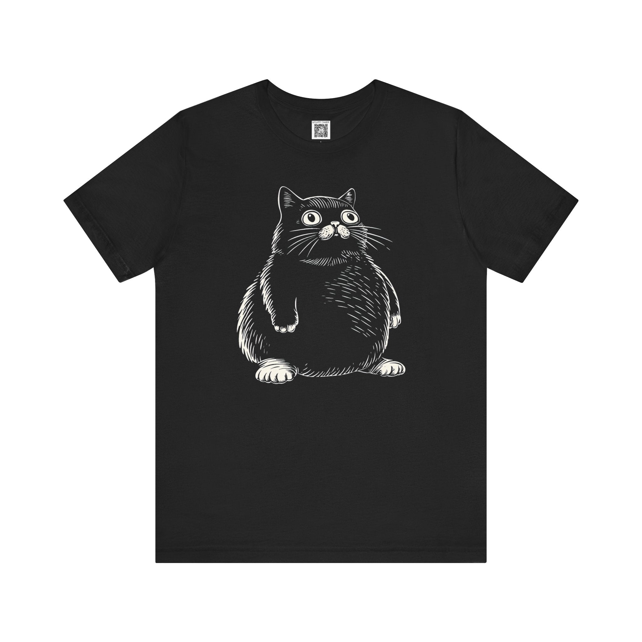 Whimsical Cat Graphic Tee