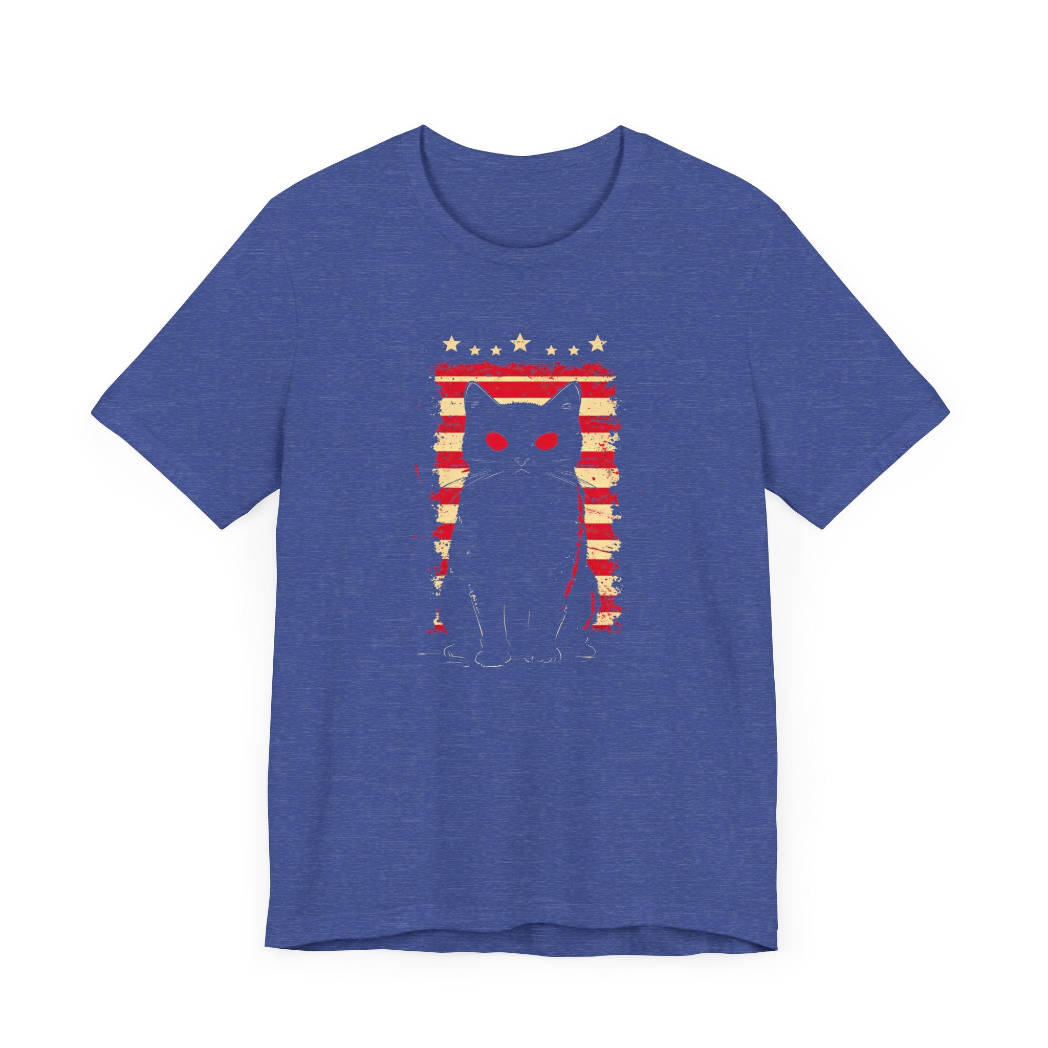 Patriotic Black Cat T-Shirt