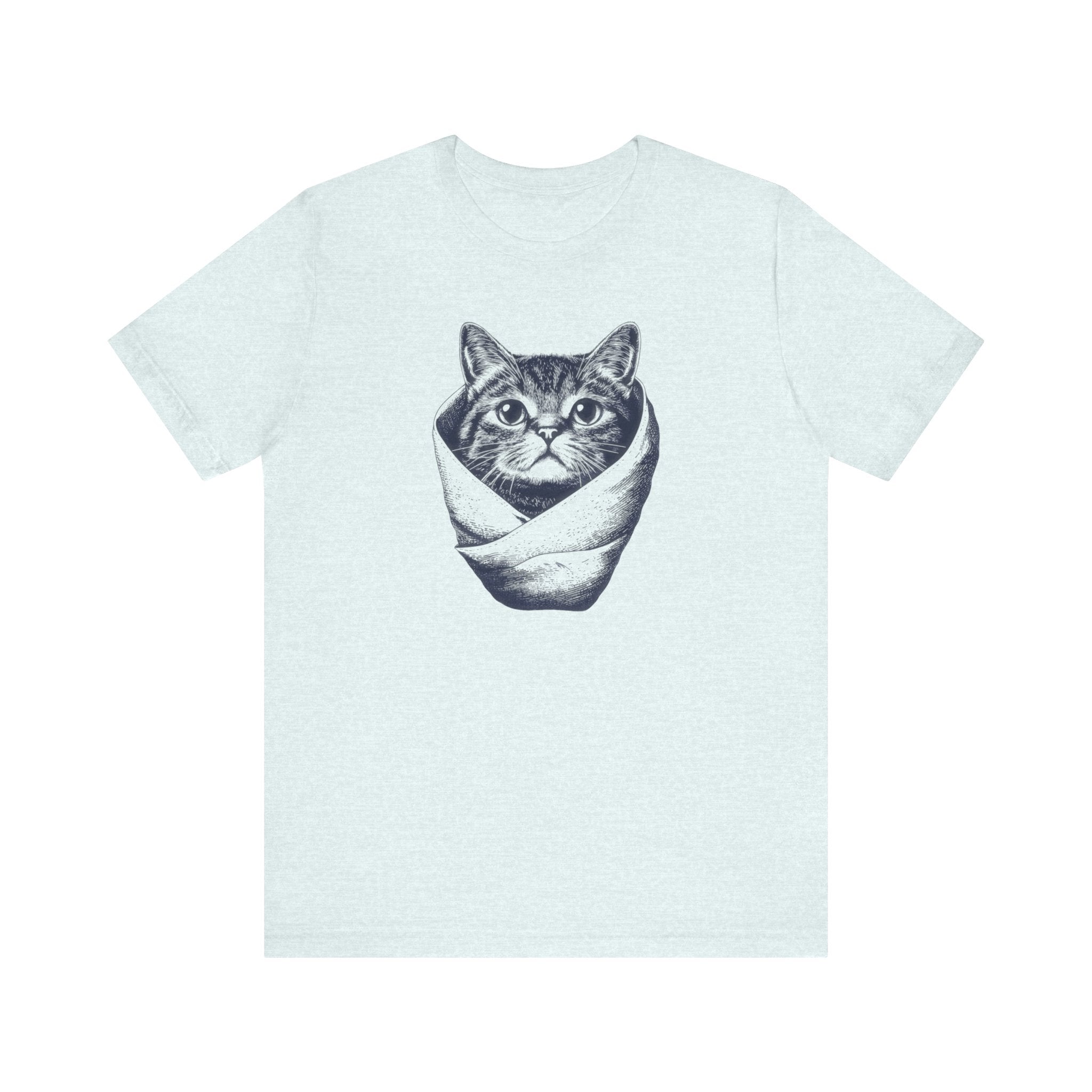 Purrito Cat T-Shirt Adorable Burrito Wrapped Kitty Design