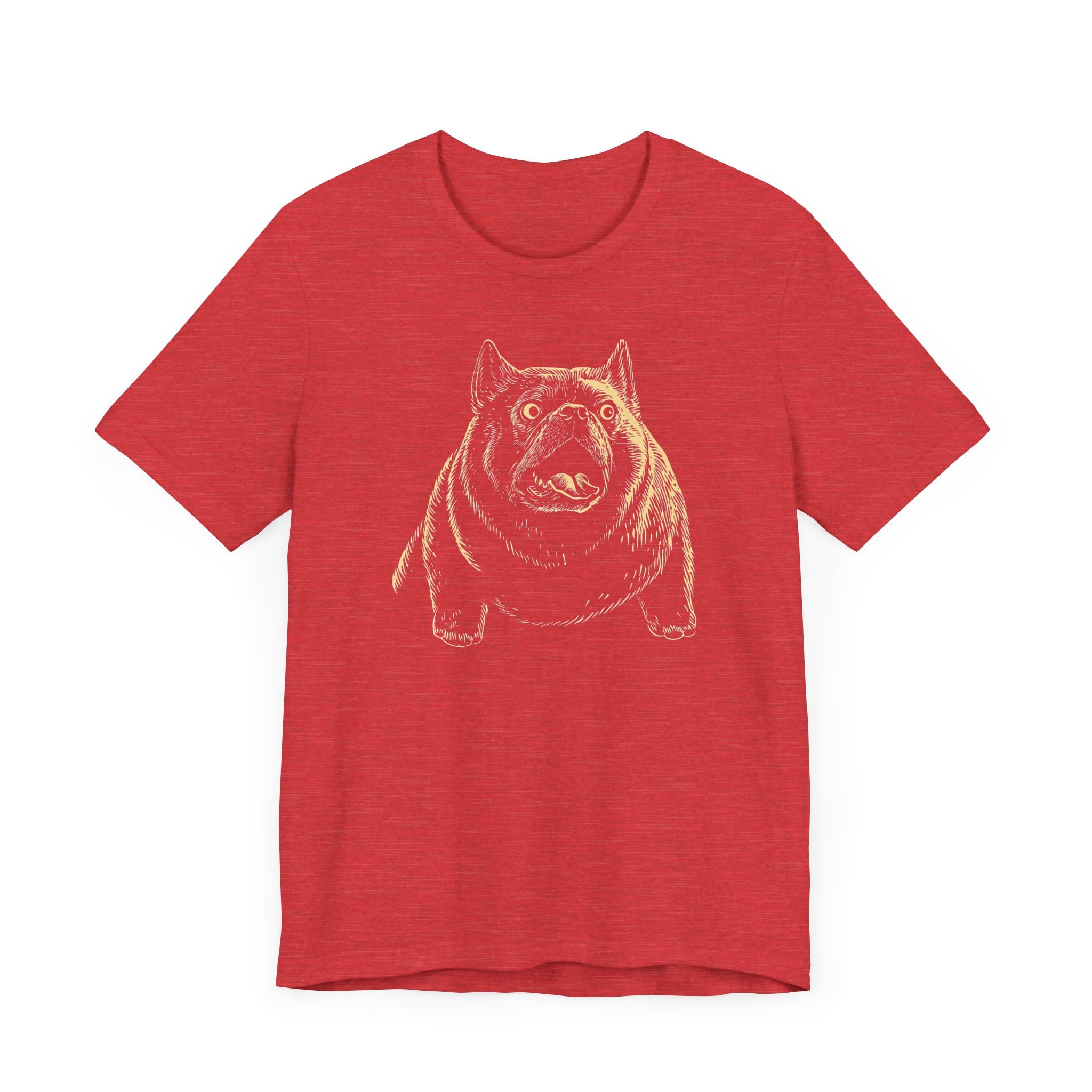 Funny Bulldog Expression T-Shirt – Comical Dog Lovers Tee