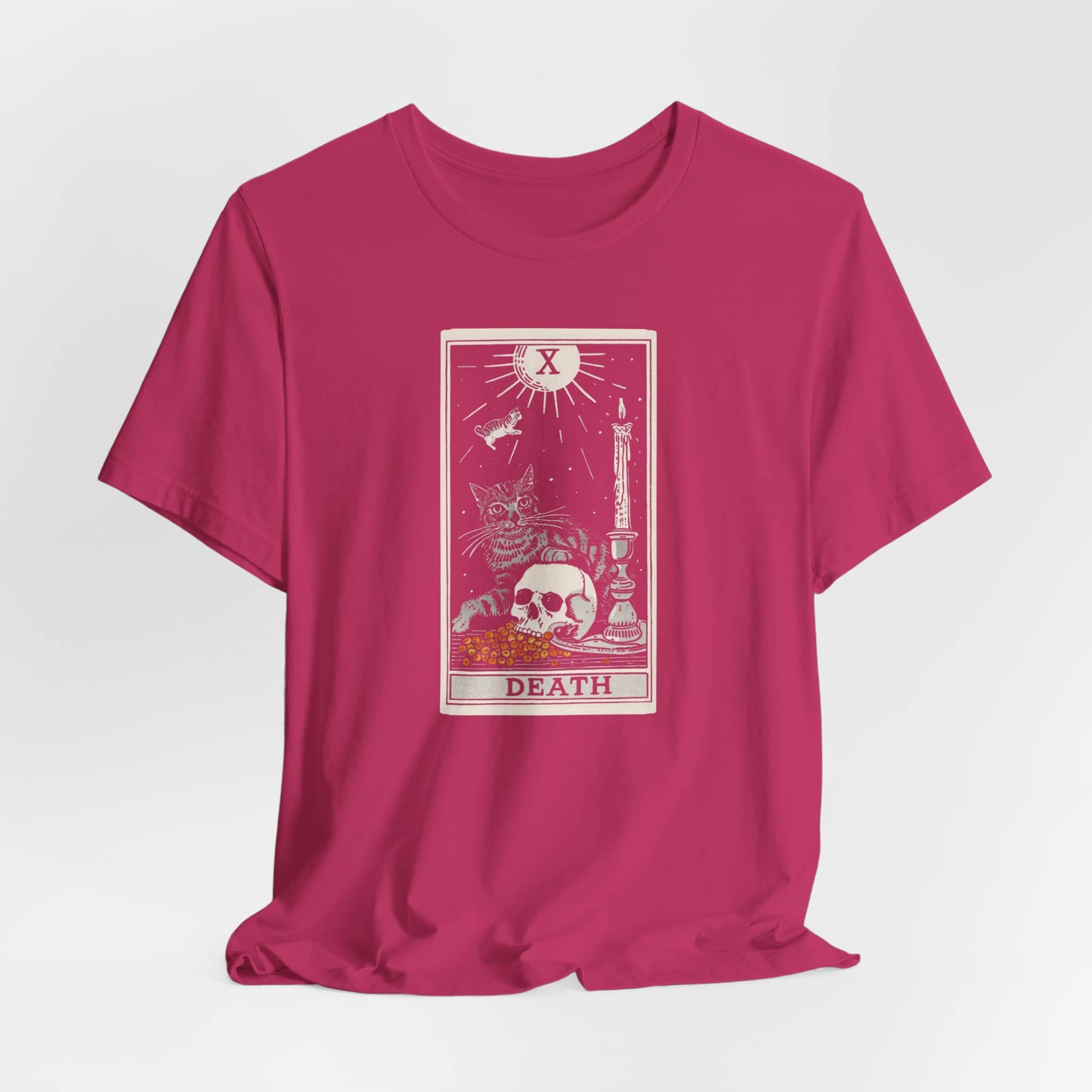 The Death Tarot Cat T-Shirt