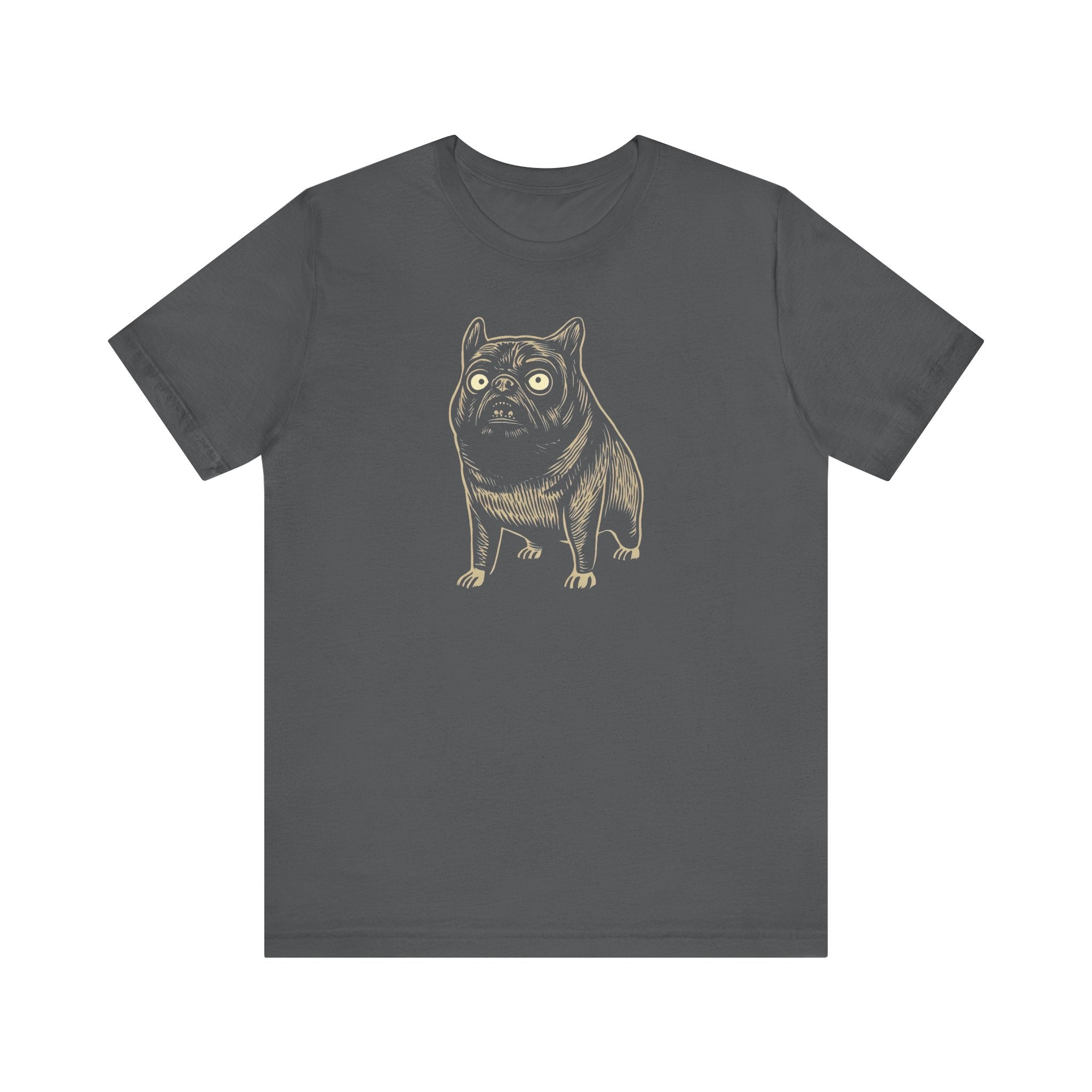 Wide-Eyed French Bulldog T-Shirt